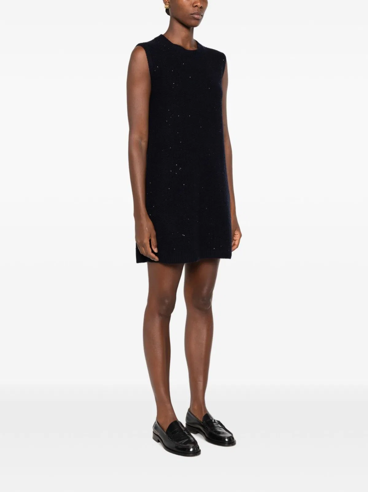 Fabiana Filippi Wool Blend Short Dress