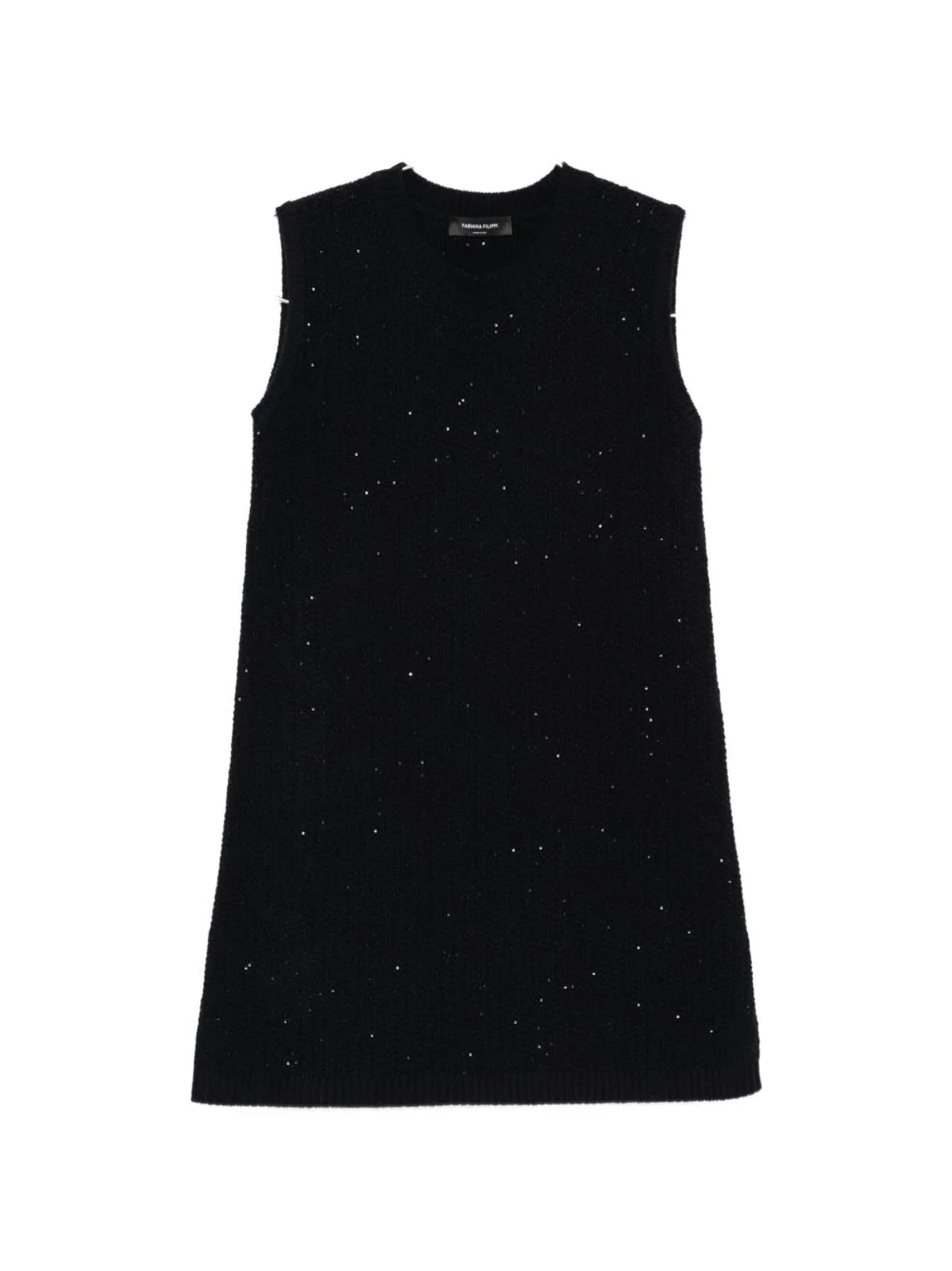 Fabiana Filippi Wool Blend Short Dress