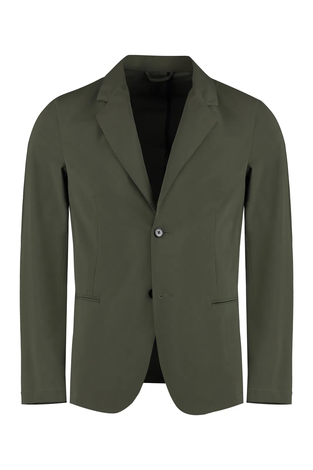 The (Alphabet) The (Jacket) - Single-Breasted Two-Butto