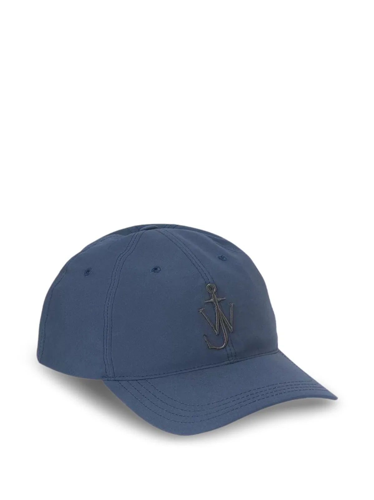 JW Anderson Navy Blue Cotton Hat