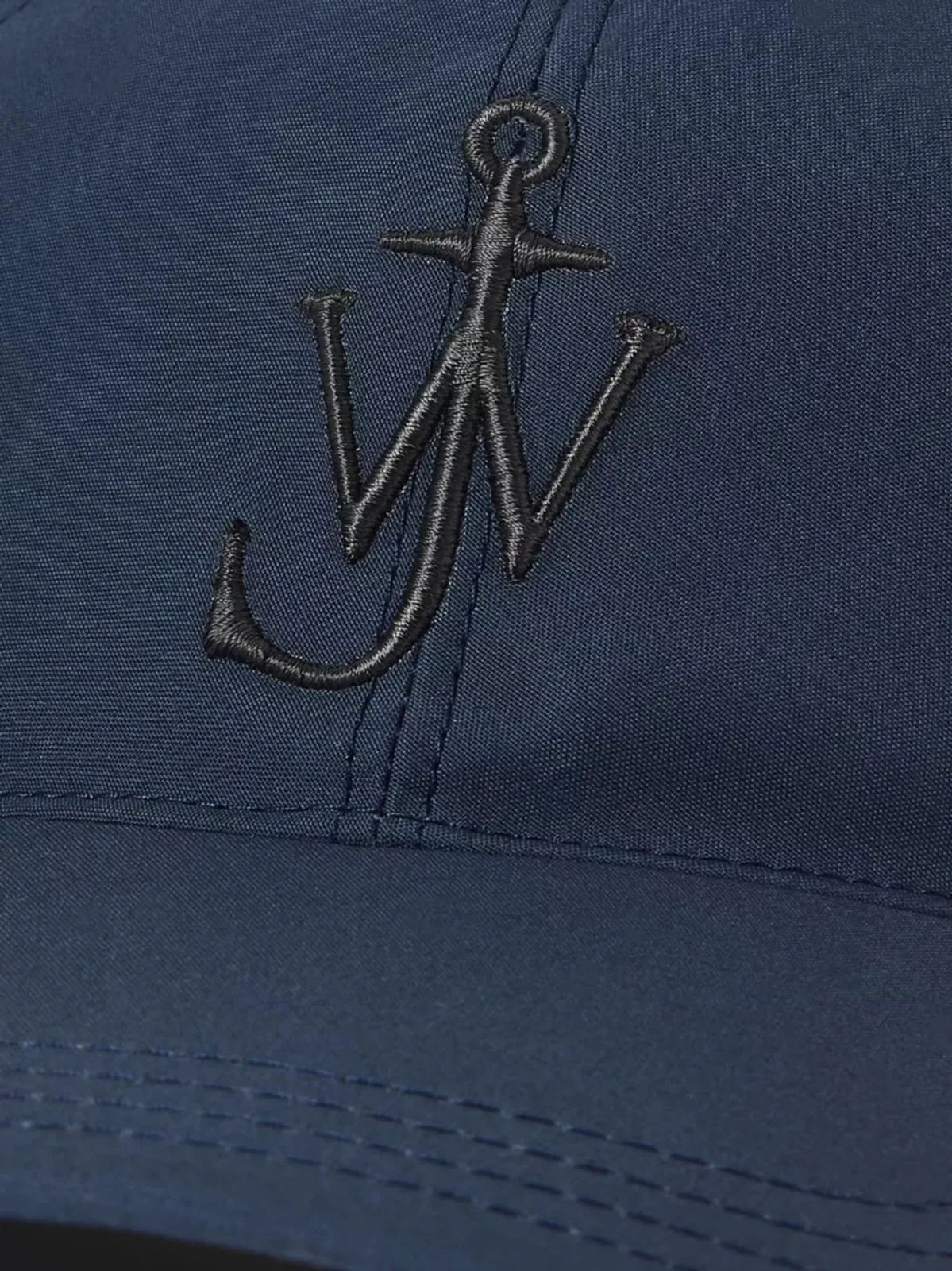 JW Anderson Navy Blue Cotton Hat