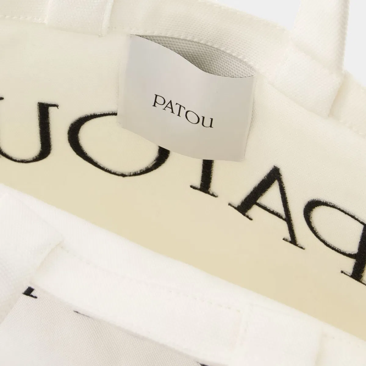 Patou Vertical Shopper Bag