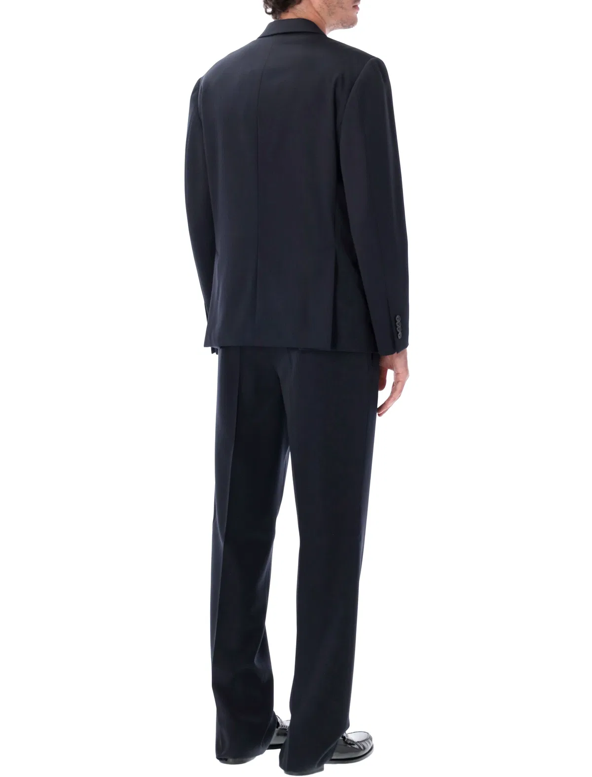 Lardini Double-Breasted Wool Suit