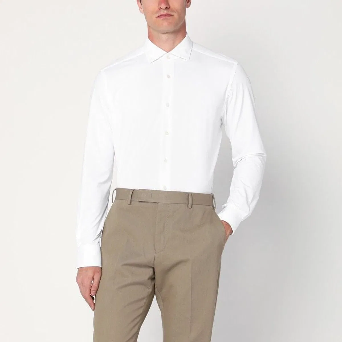 Xacus Active Tailor Fit Shirt White