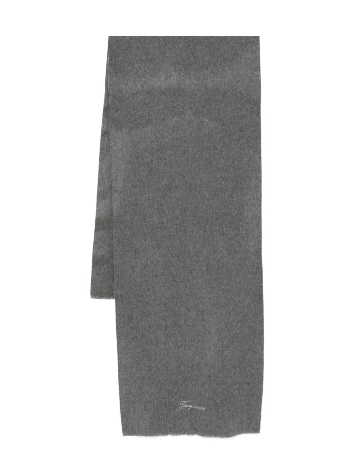 Jacquemus Scarf With Embroidered Logo