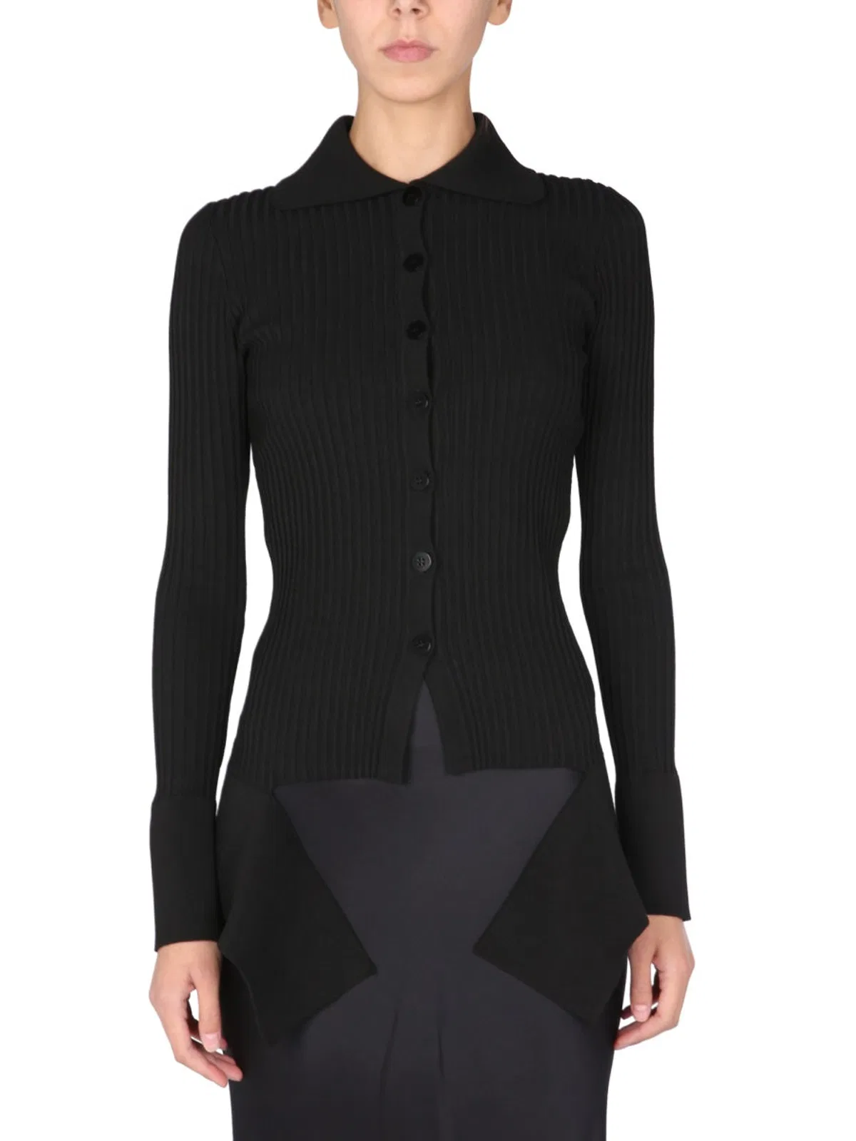Andreādamo Andreadamo Cardigan With Cut Out Details