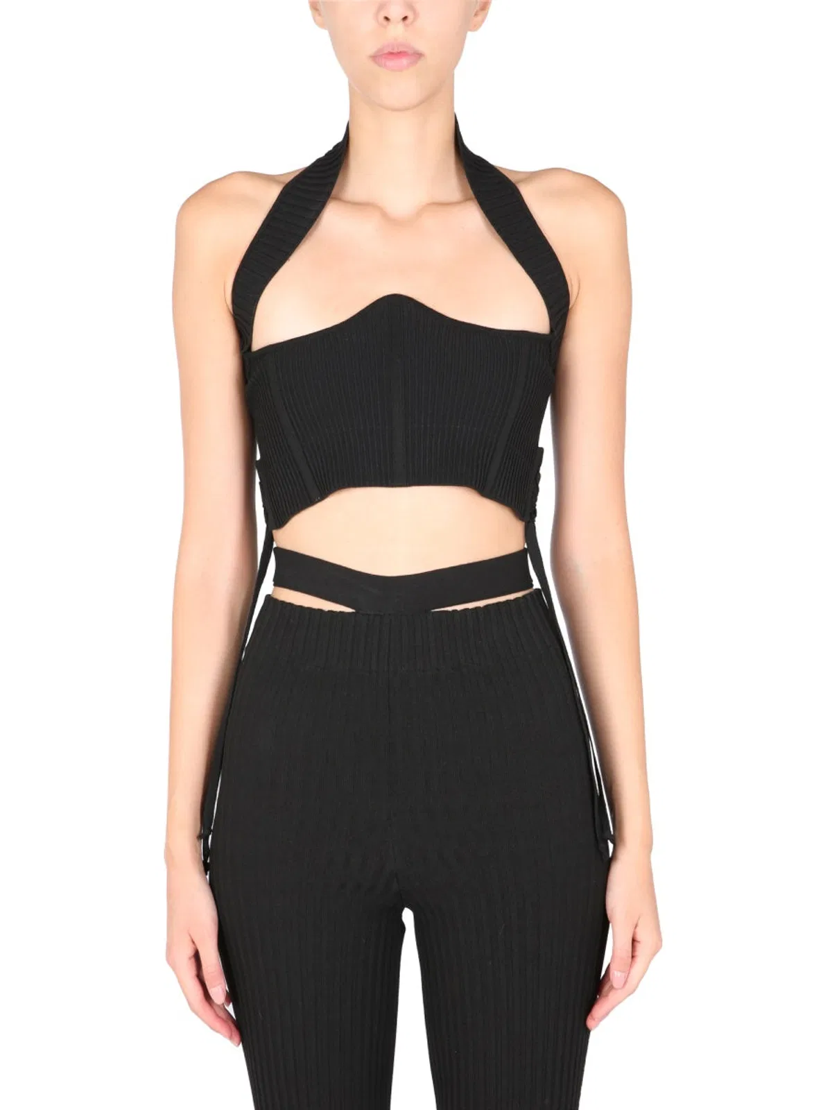 Andreādamo Andreadamo Ribbed Bustier