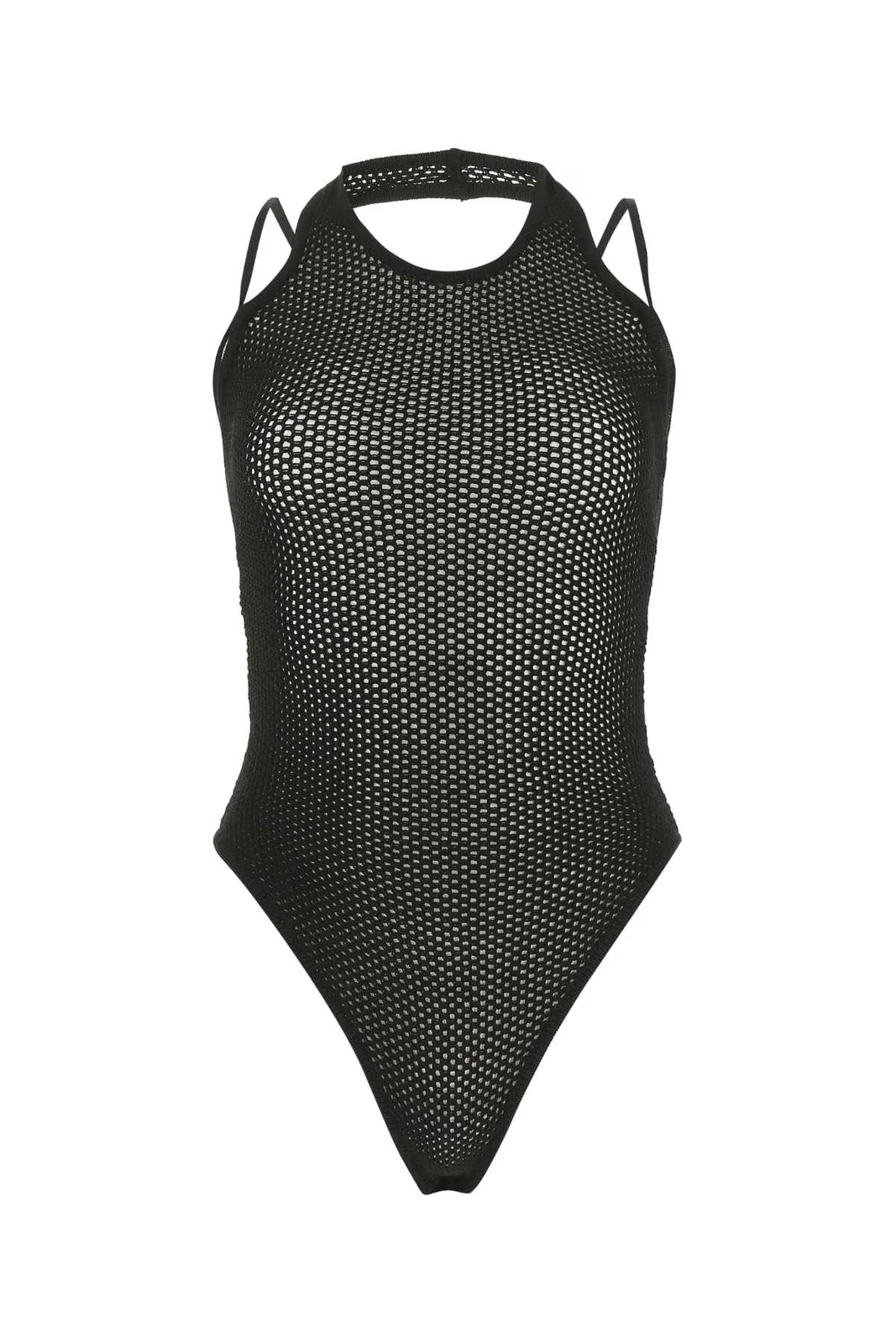 Andreādamo Andreadamo Black Stretch Viscose Blend B