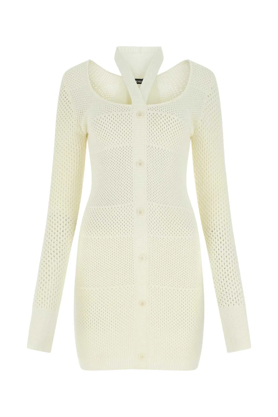 Andreādamo Andreadamo Ivory Stretch Viscose Blend D