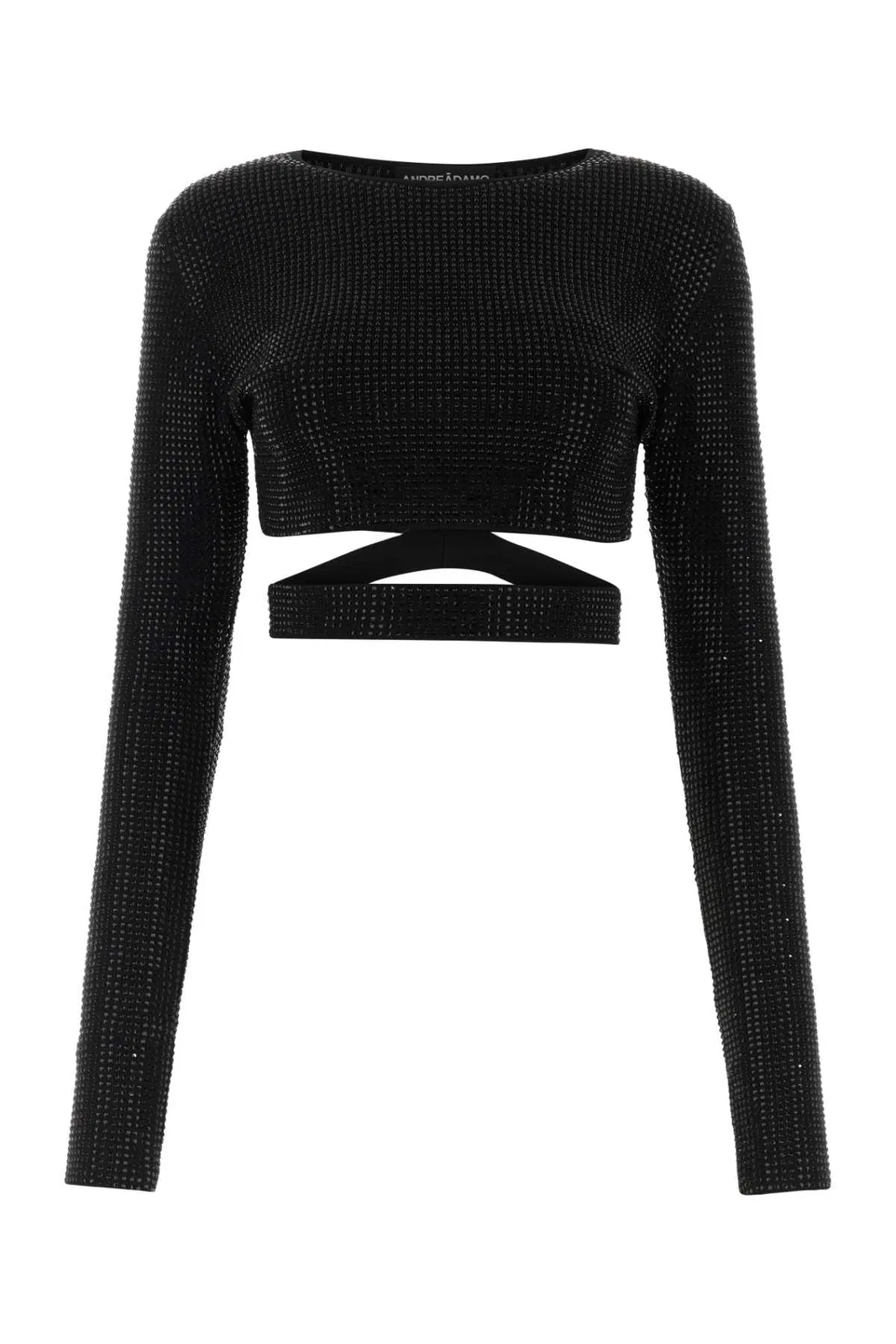 Andreādamo Andreadamo Embellished Viscose Blend Top