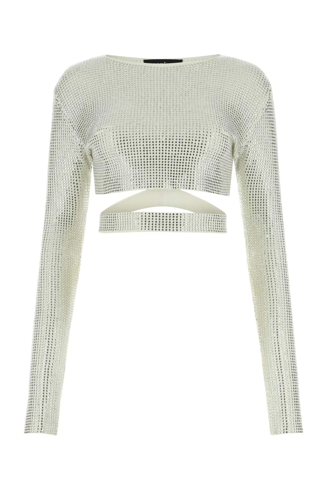 Andreādamo Andreadamo Embellished Viscose Blend Top