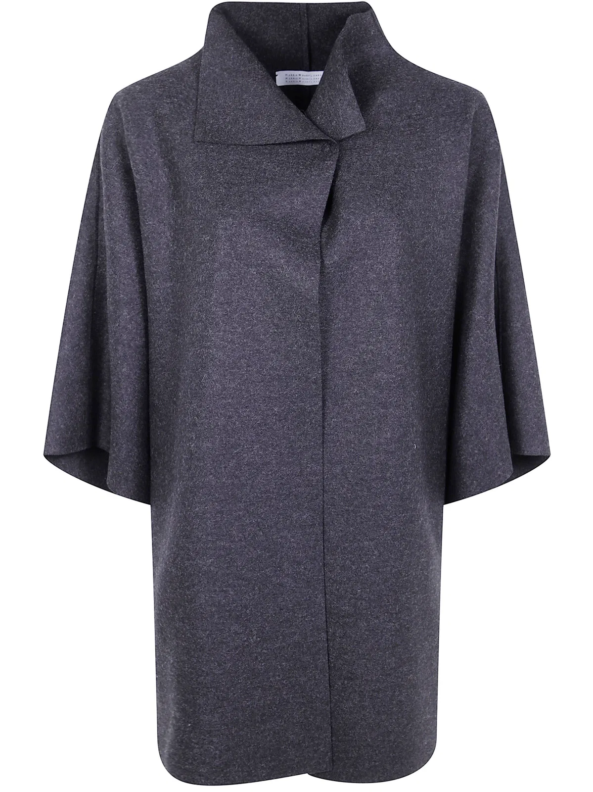 Harris Wharf London Women Kimono Mantle Pressed Wool