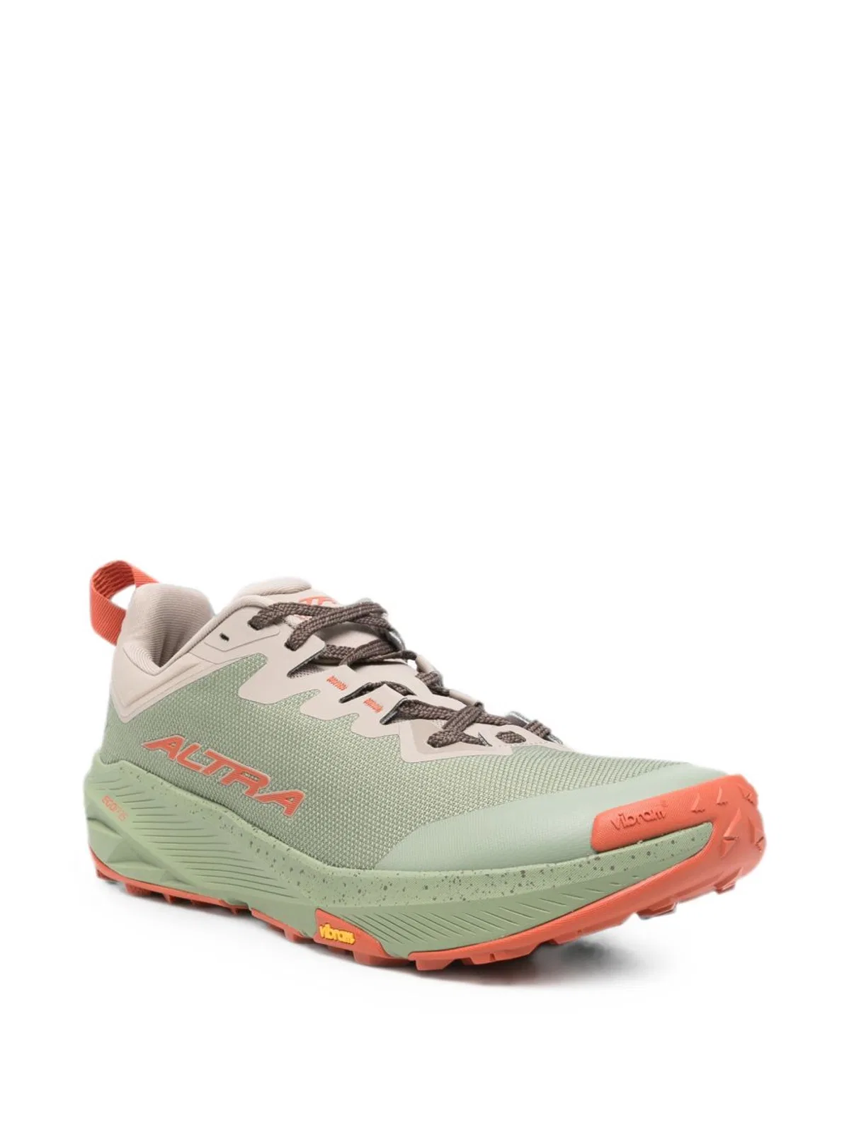 Altra Flat Shoes In Green/Orange
