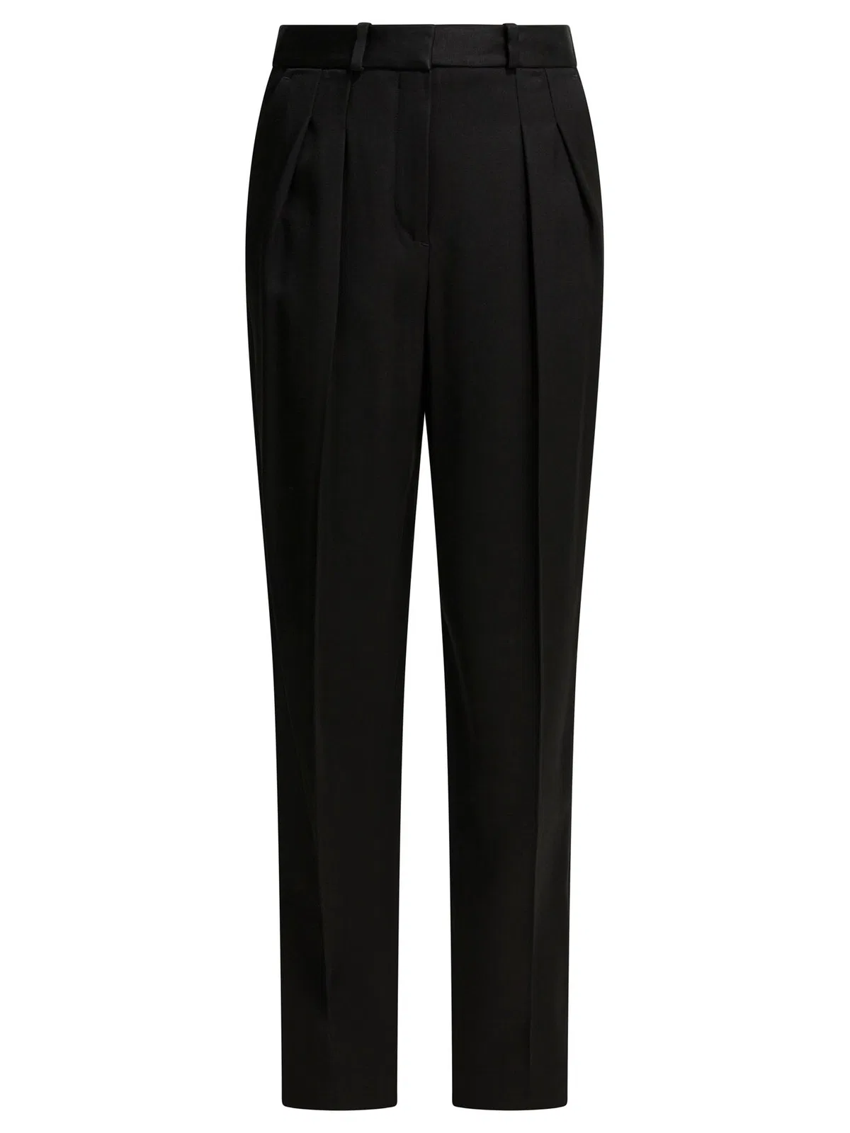 Loulou De Saison Black Viscose Wool Trousers