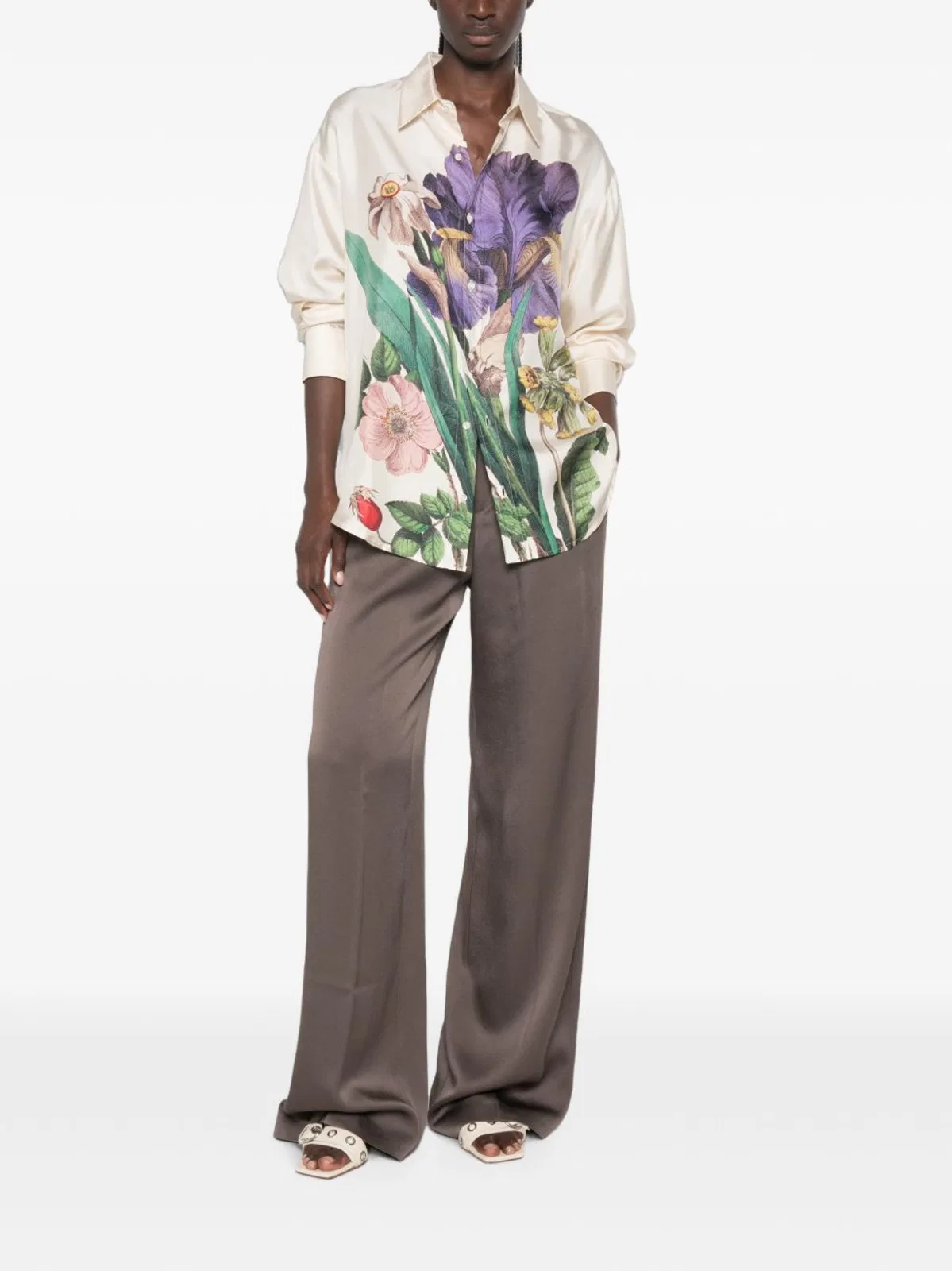 Pierre Louis Mascia Printed Silk Shirt