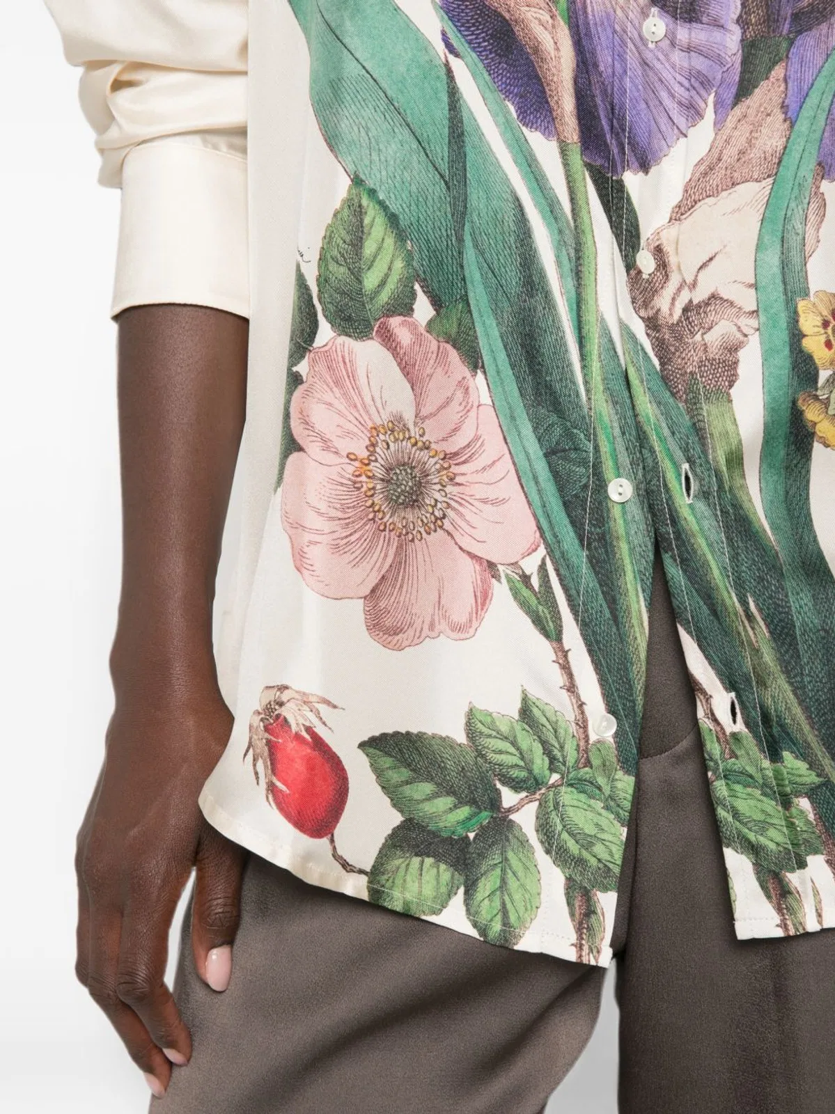 Pierre Louis Mascia Printed Silk Shirt