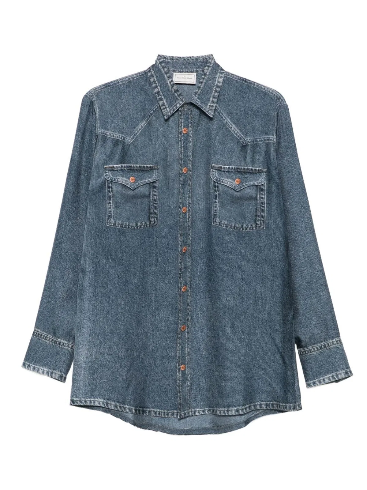 Pierre Louis Mascia Printed Silk Shirt