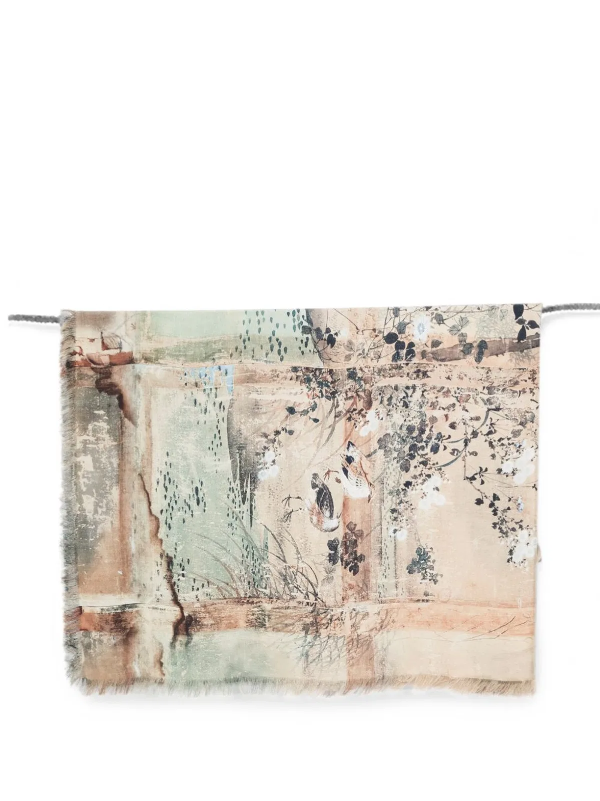 Pierre Louis Mascia Printed Silk Scarf