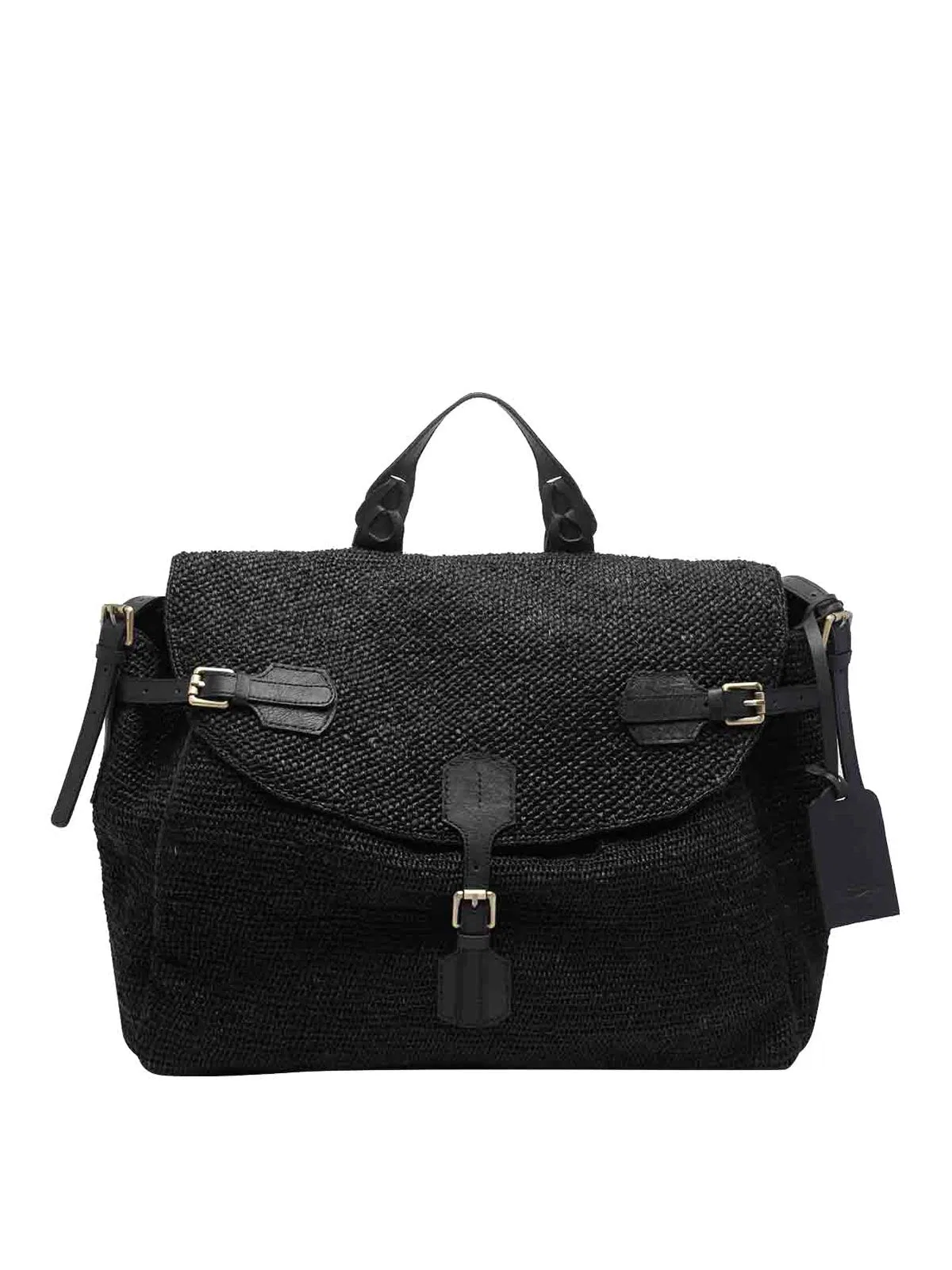 IBeliev Black Alpha Crossbody Bag