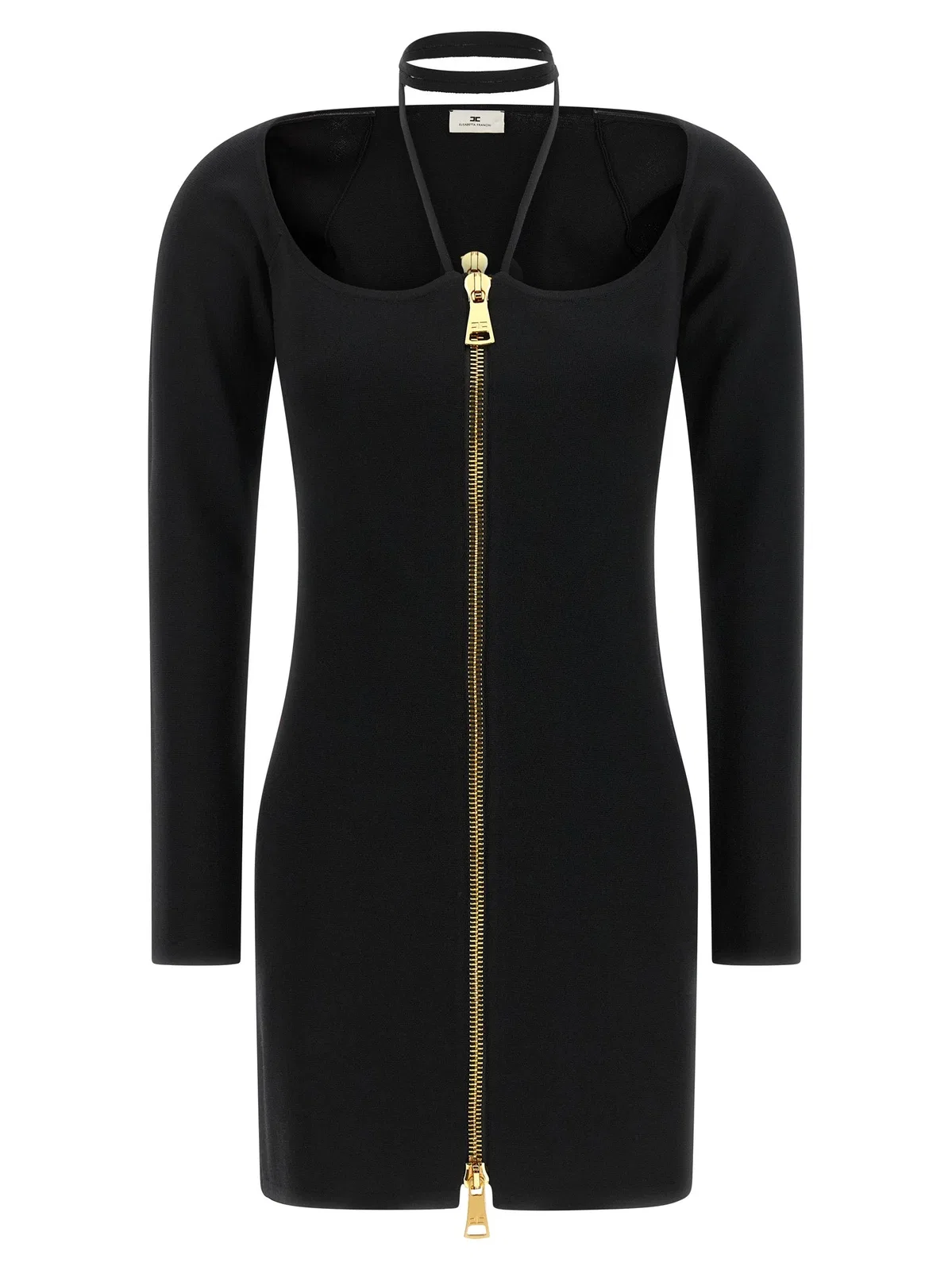 Elisabetta Franchi Fabric Stitch Knit Dress