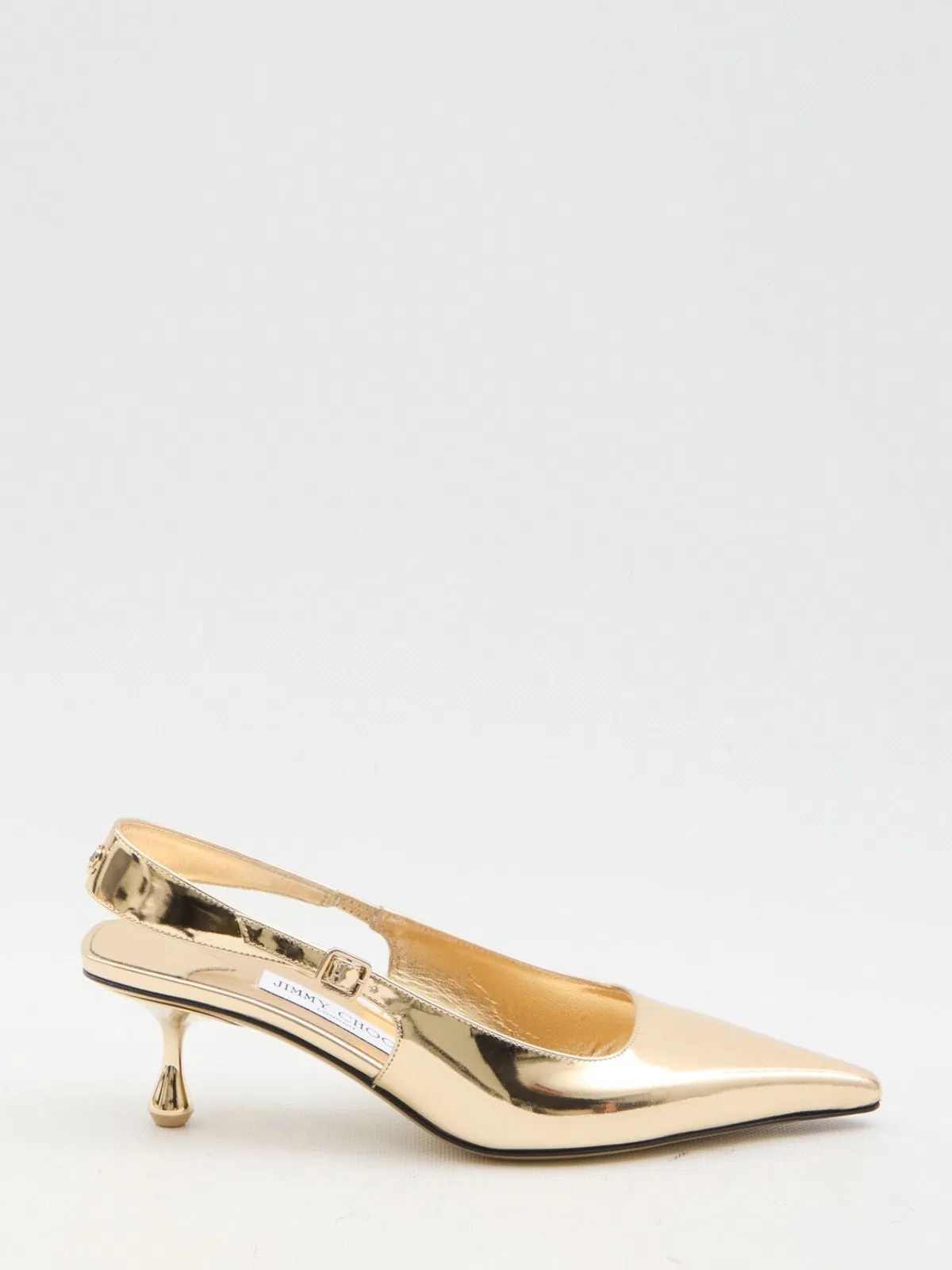 Jimmy Choo Amel Leather Slingback Pumps