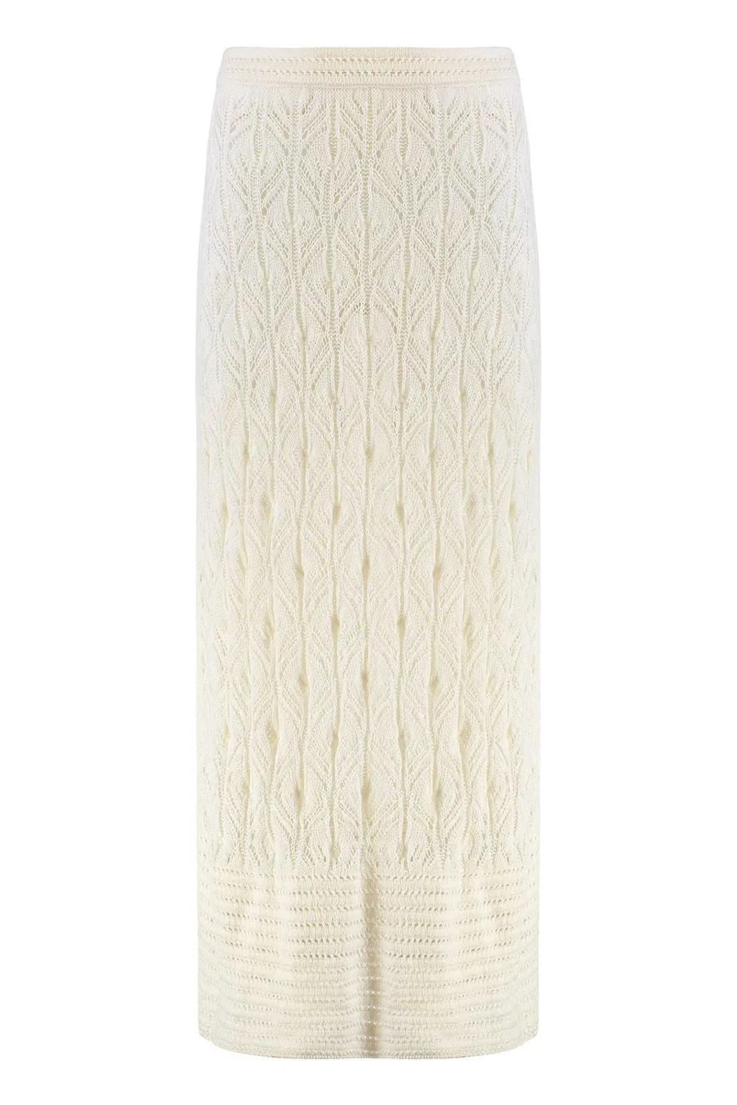 Le Kasha Openwork-Knit Skirt
