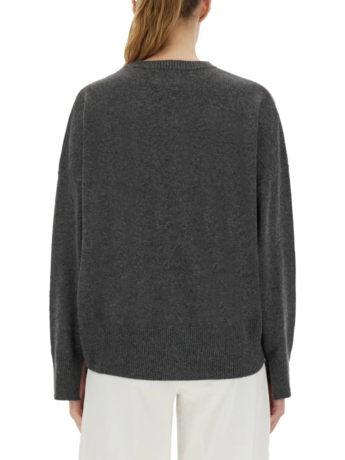 Loulou De Saison Charcoal Cashmere Sweater