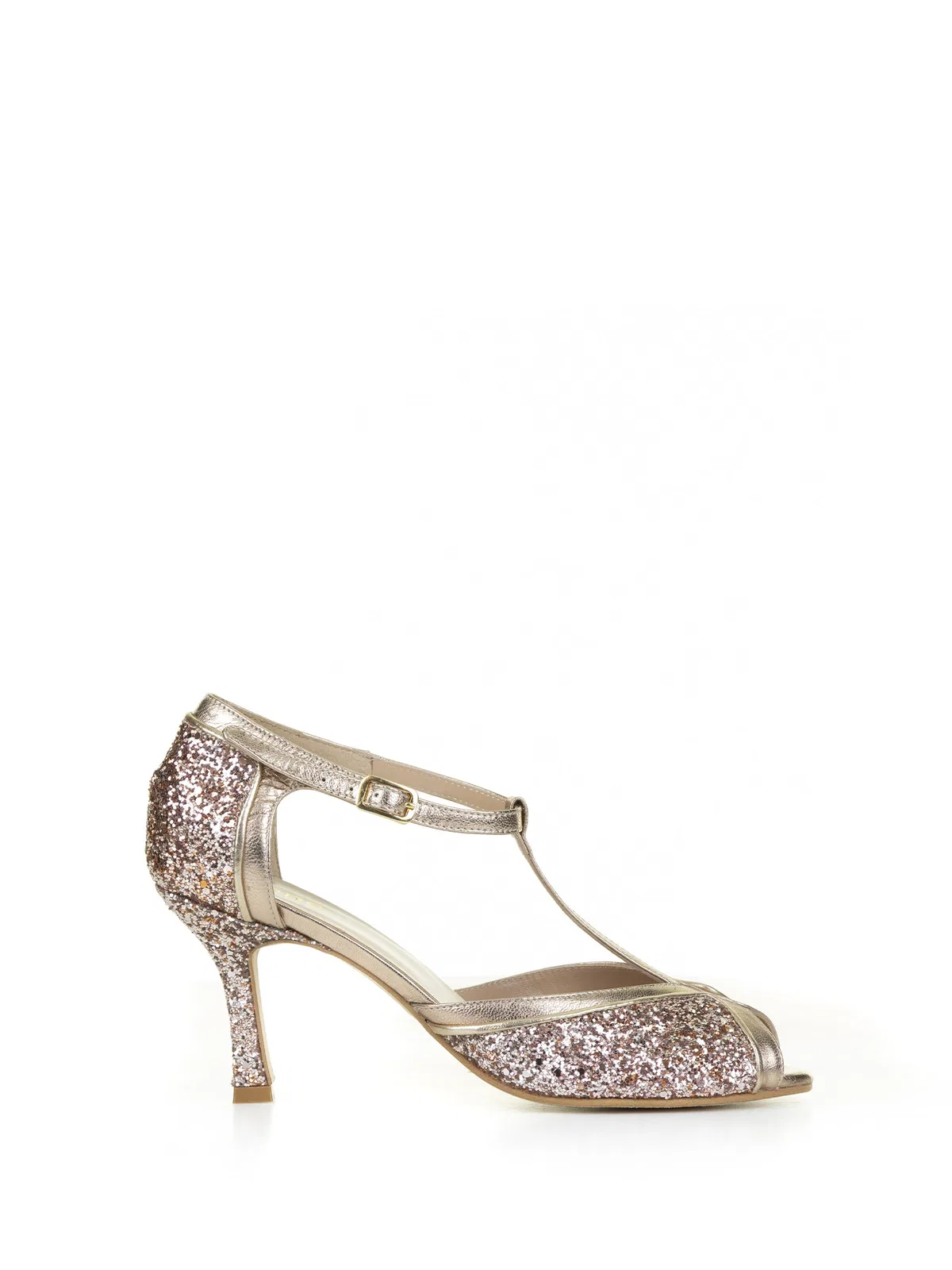Hope Décolleté In Nappa Leather With Glitter 
