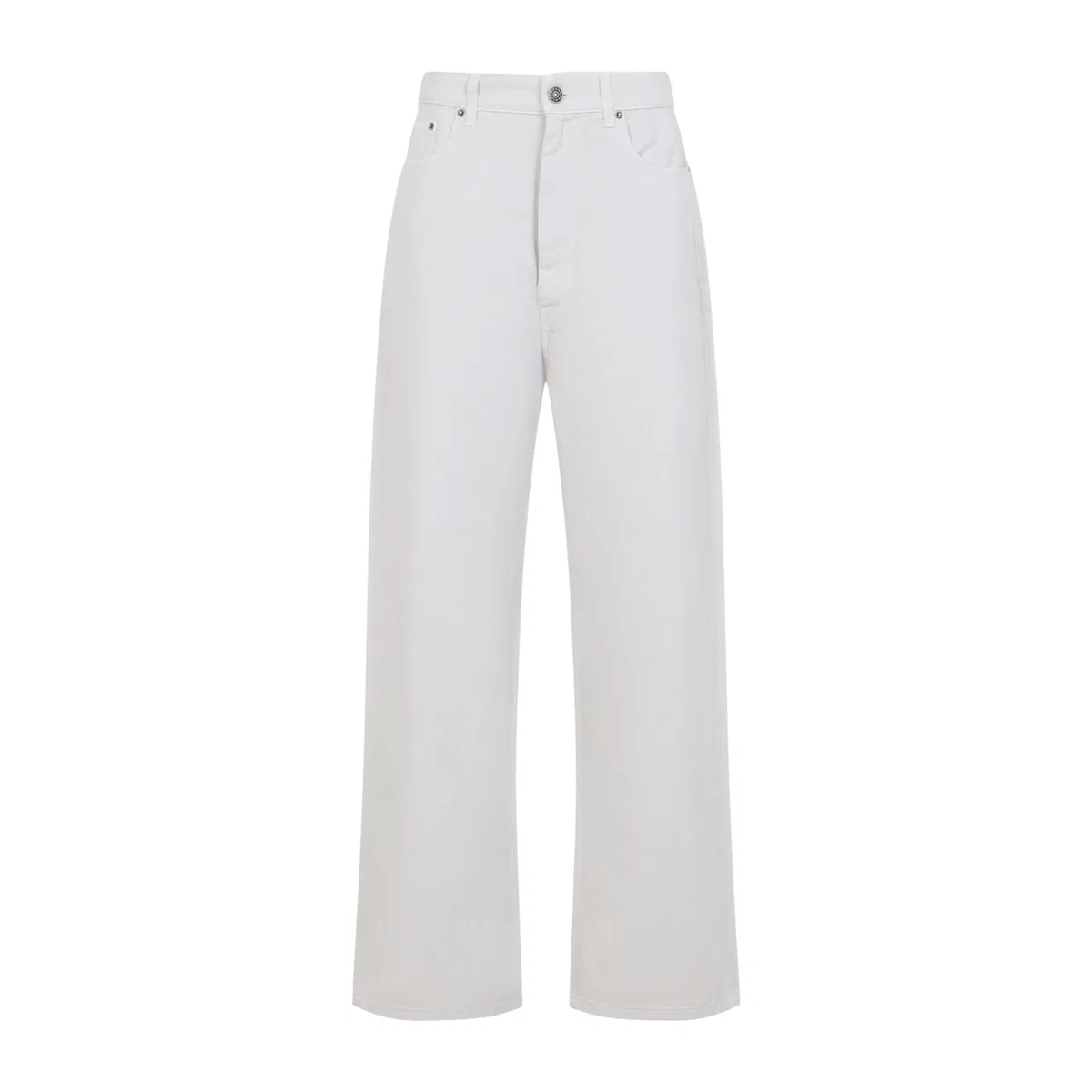 Phoebe Philo Jean Drop Blanc Craie