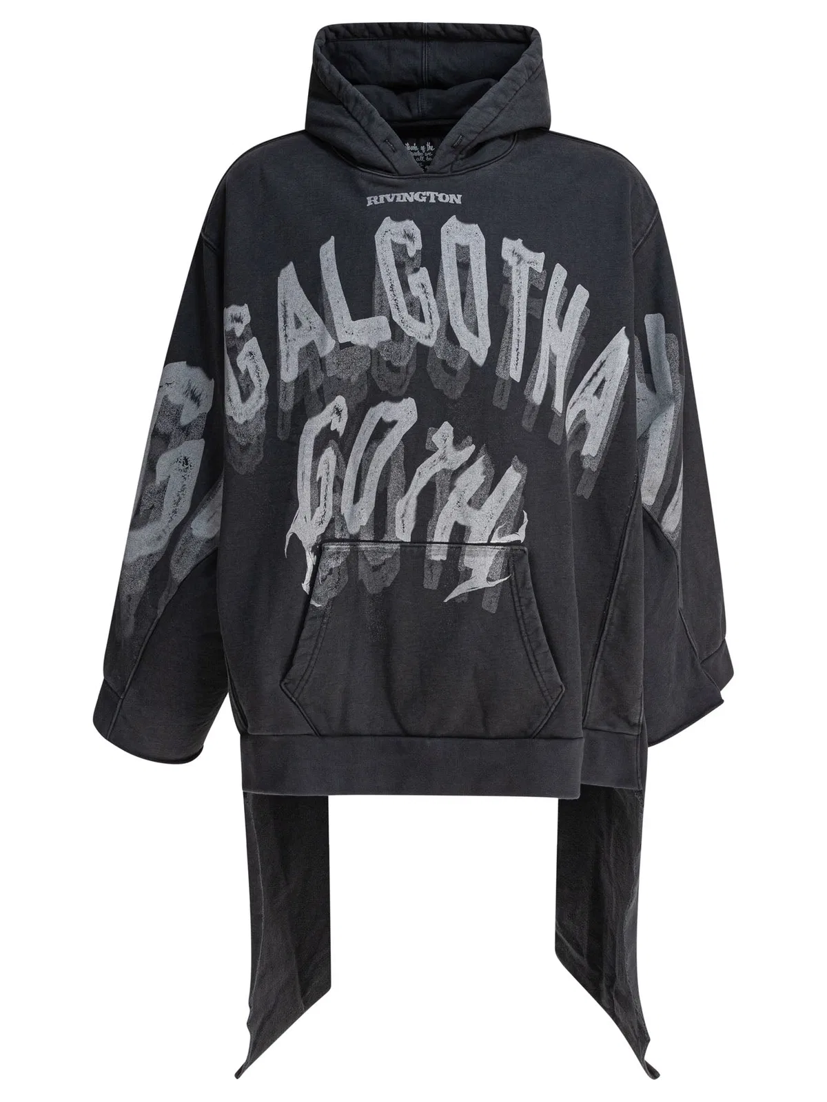 Rrr123 Black Cotton Sweatshirt