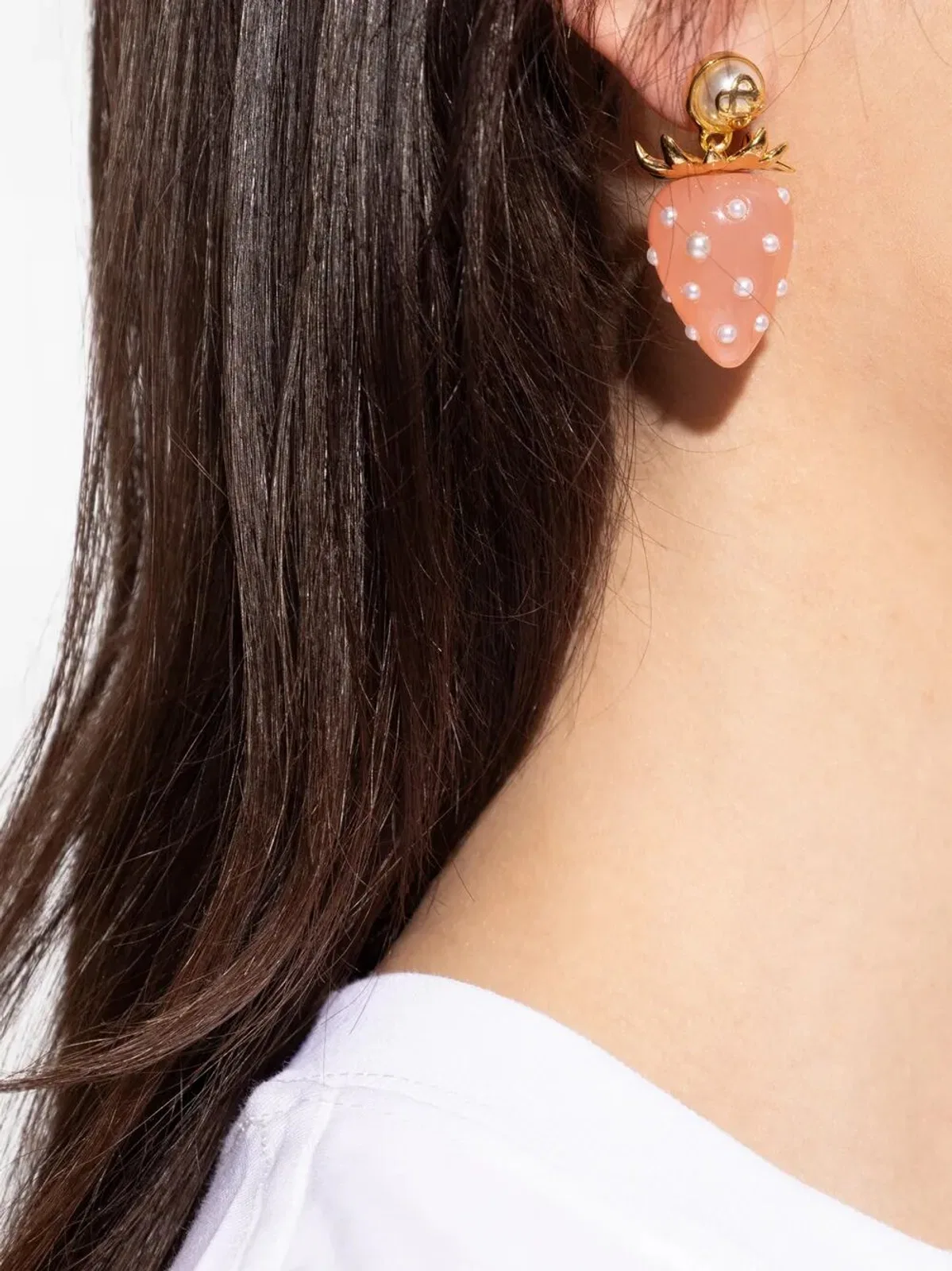 Casablanca "Strawberry" Earrings