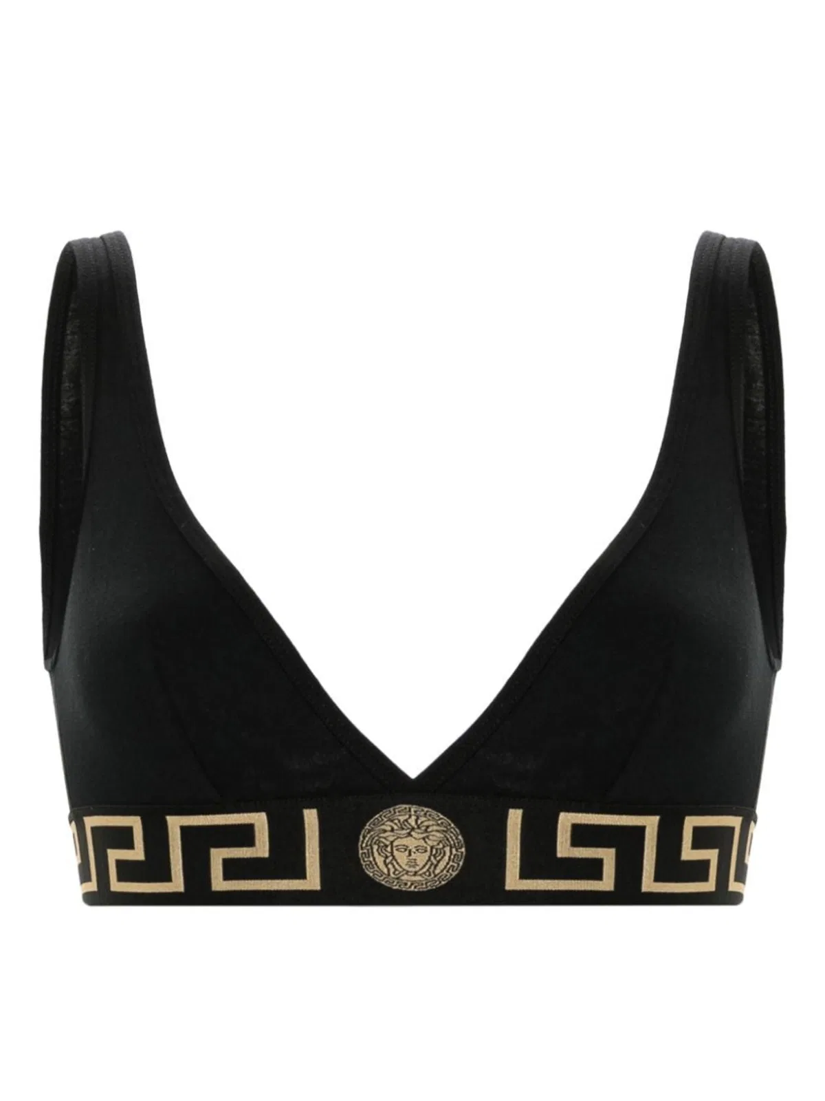 Versace Greca Border Triangle Bralette