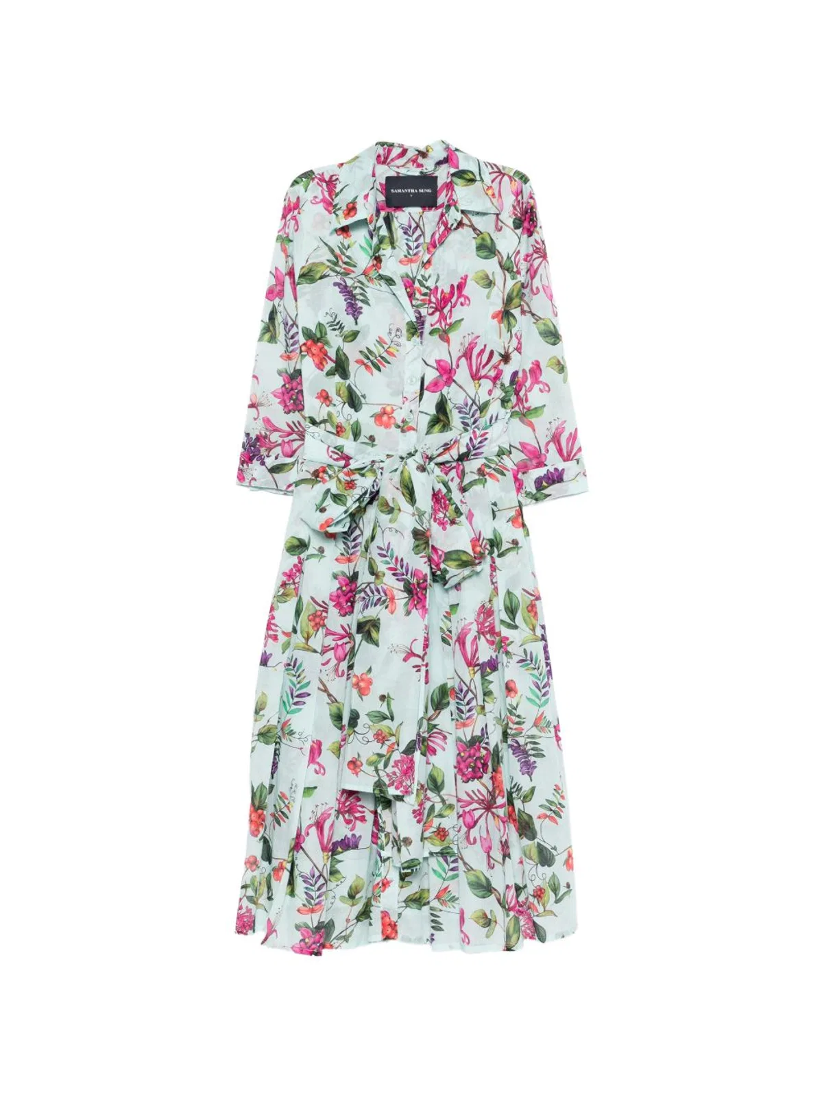 Samantha Sung Audrey Cotton Midi Dress
