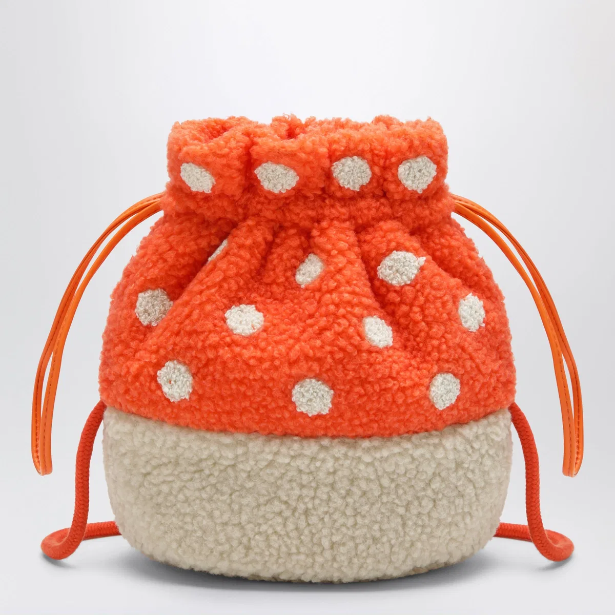 Tinycottons Mushroom-Shaped Bucket Hat With Drawstri