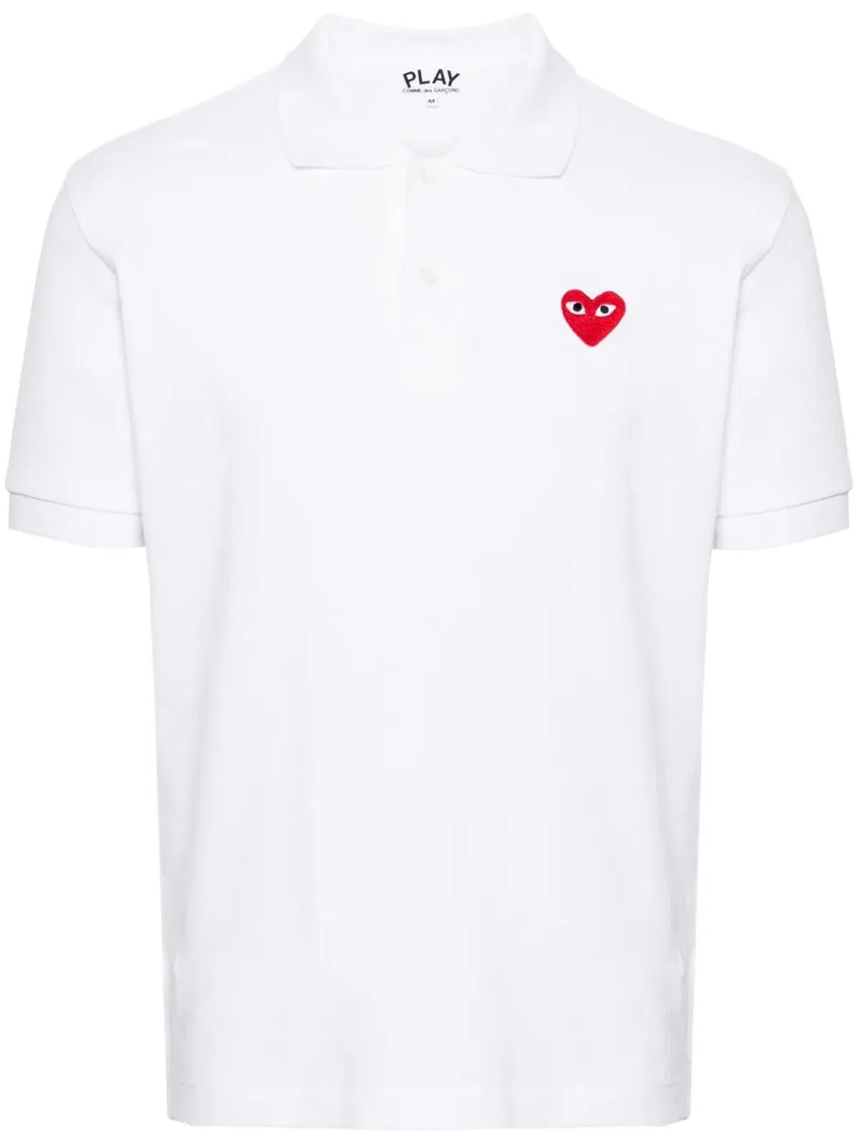 Comme Des Garçons Play Tshirt Red Emblem Knit