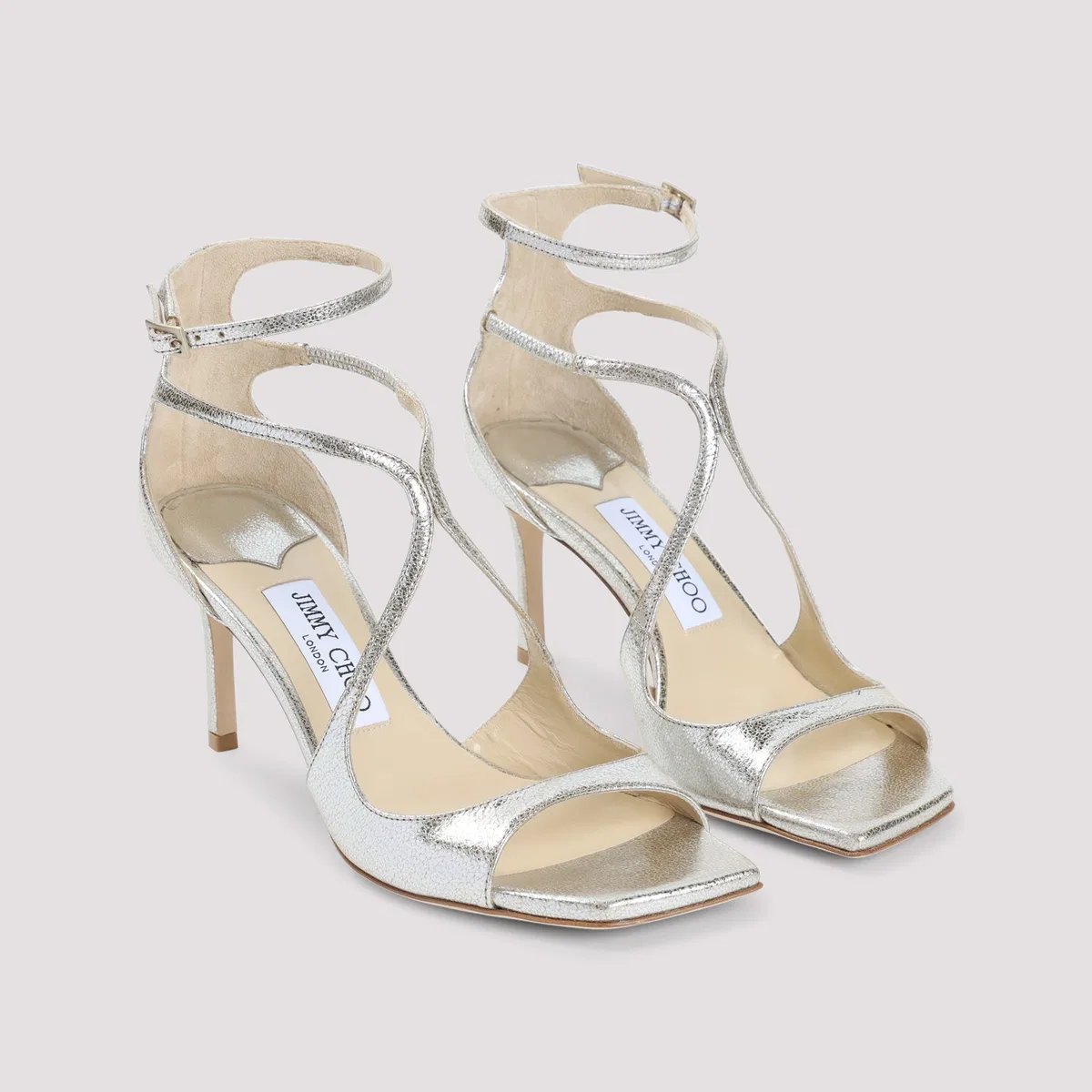 Jimmy Choo Azia Leather Sandals