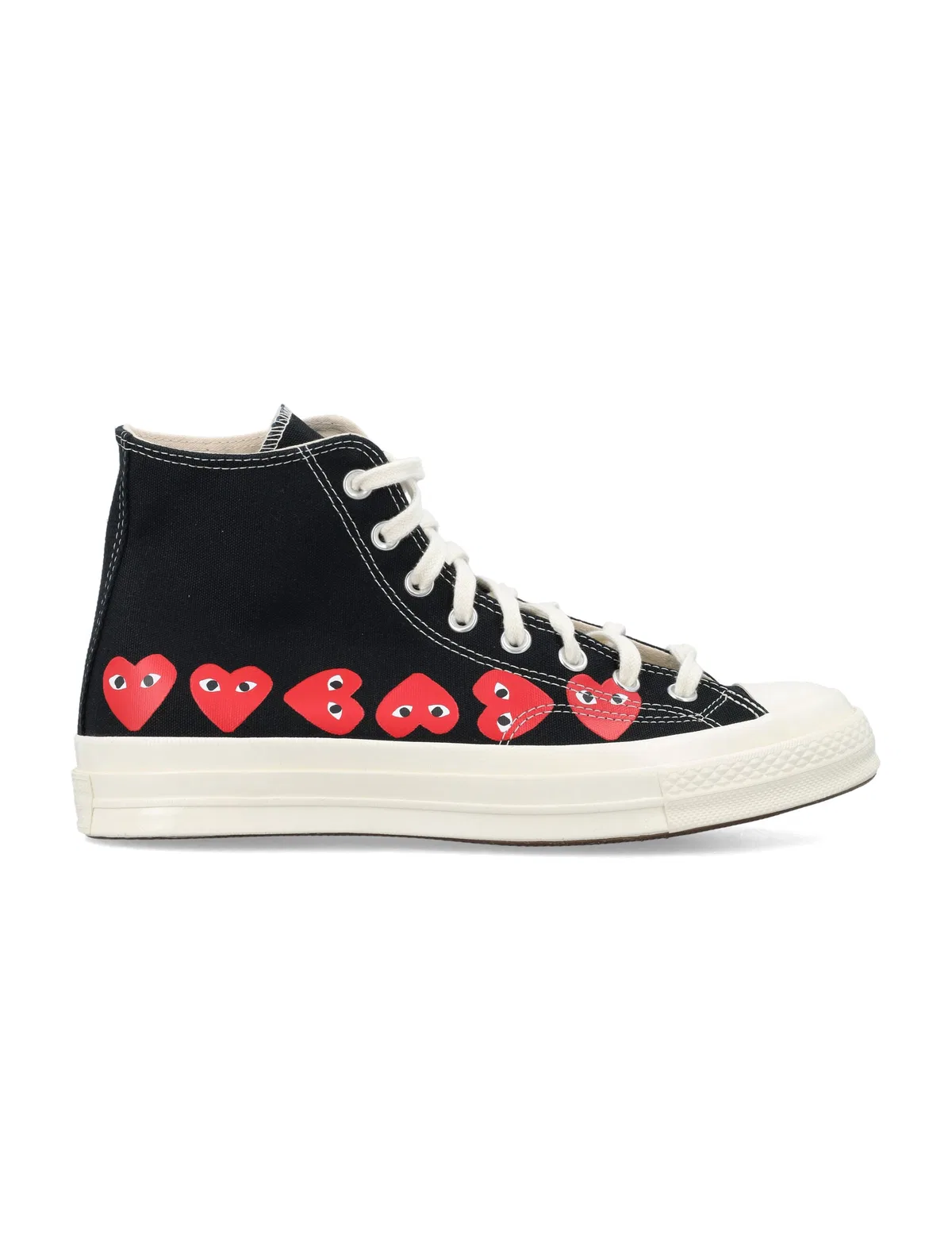 Comme Des Garçons Converse Multi Heart Hi Top