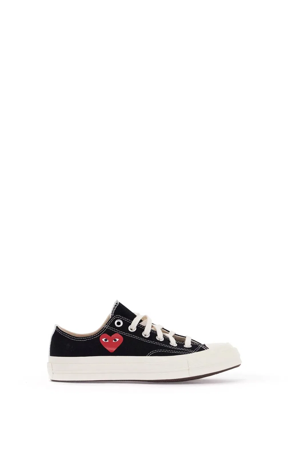 Comme Des Garçons Play Black Canvas Comme Des Garã§Ons X Conver