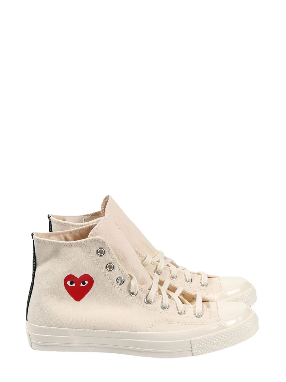Comme Des Garçons Play Chuck Taylor Red Heart Sneakers