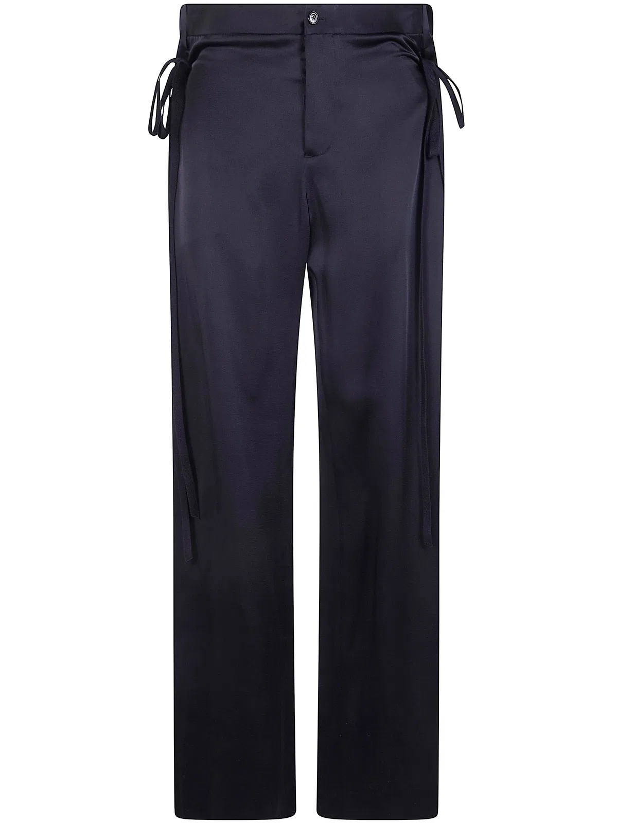 Ann Demeulemeester "Tita" High Comfort Trousers With Double