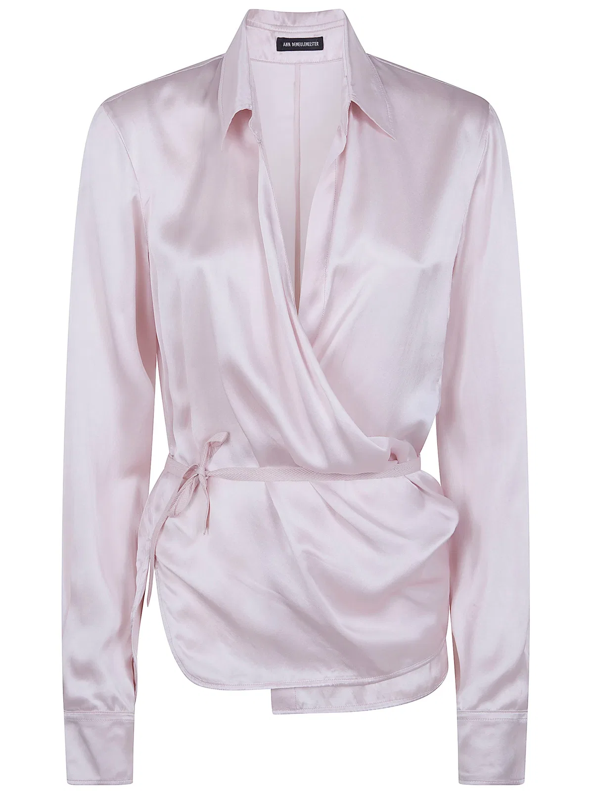 Ann Demeulemeester "Alba" Asymmetric Wrap Shirt