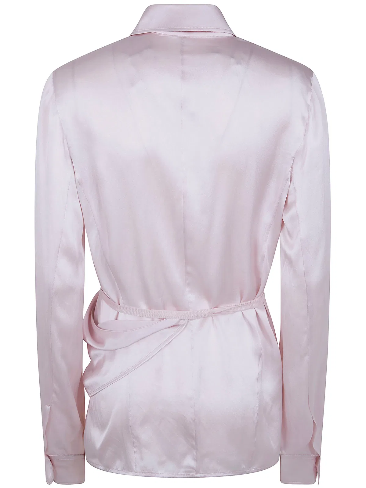 Ann Demeulemeester "Alba" Asymmetric Wrap Shirt