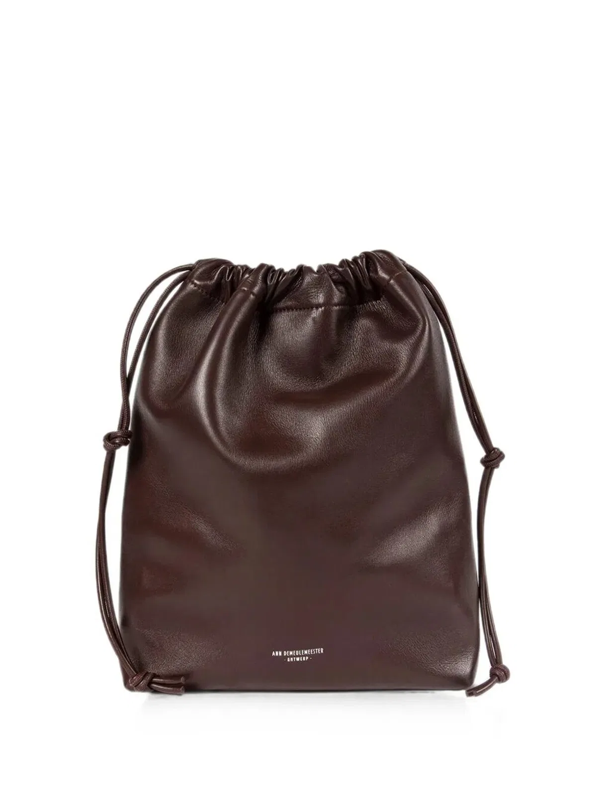Ann Demeulemeester "Philippa" Large Soft Bucket Bag With Ch