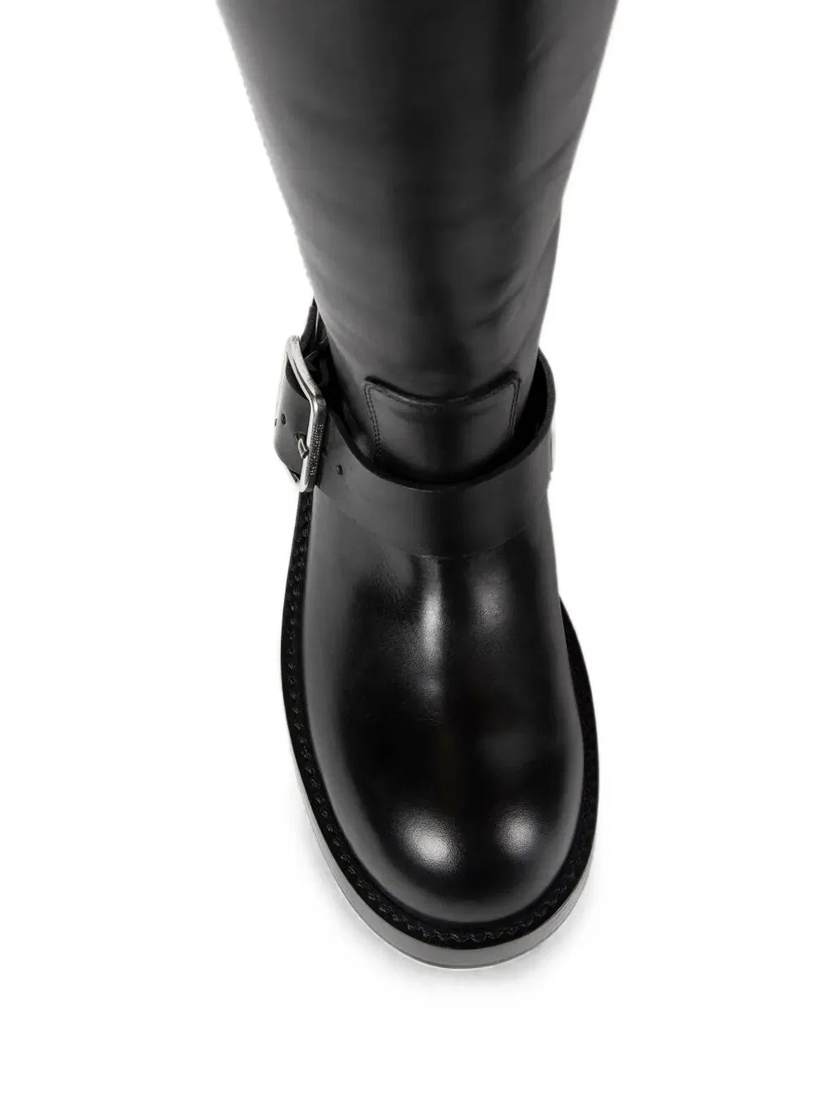 Ann Demeulemeester "Arwa" Engineer High Boots With Buckles