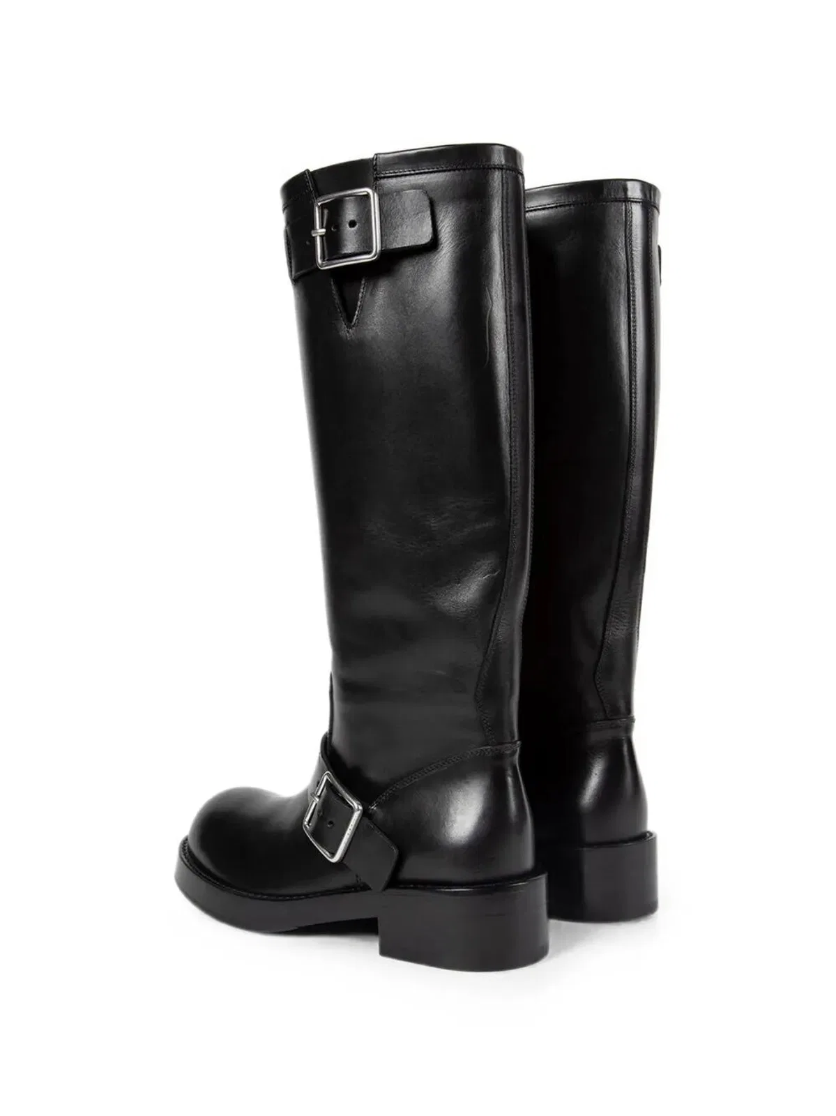 Ann Demeulemeester "Arwa" Engineer High Boots With Buckles
