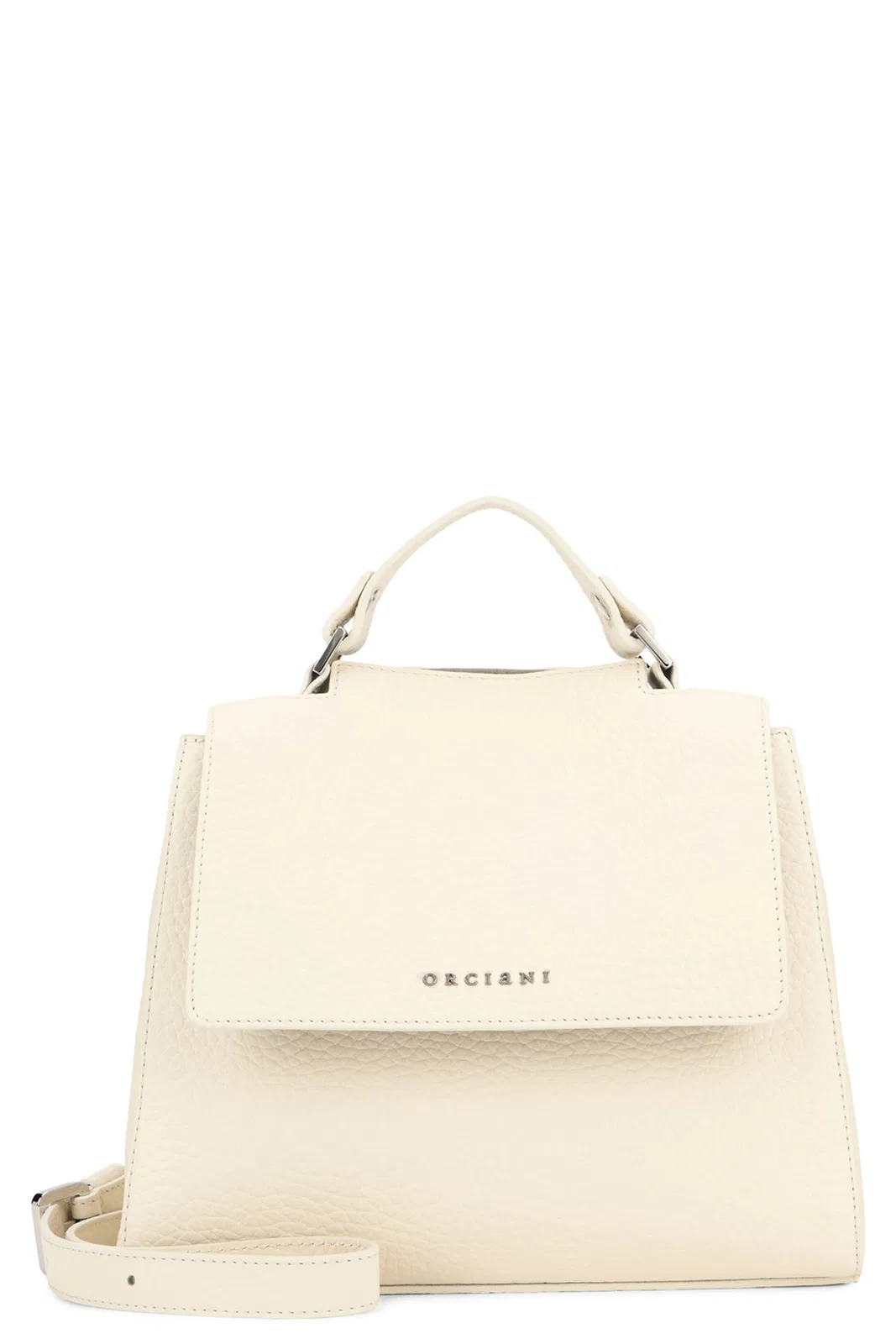 Orciani Sveva Soft Bag In Hammered Leather