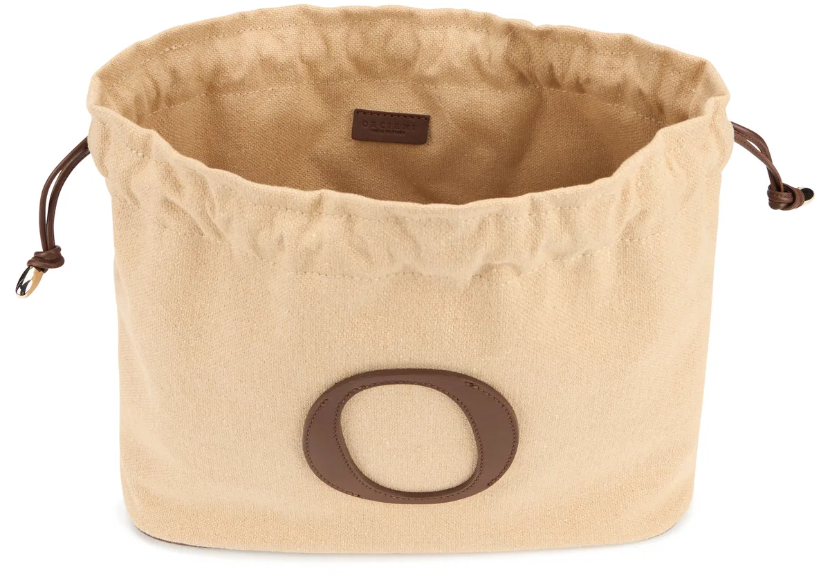 Orciani Handbag In Fabric And Leather