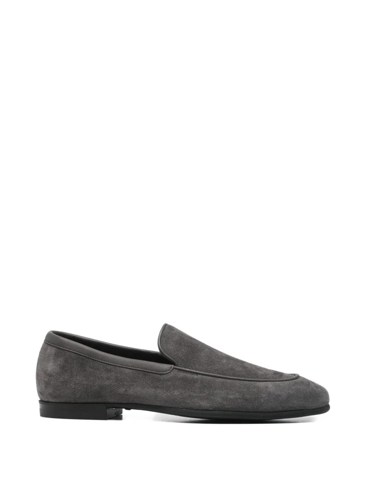 John Lobb Tyne Suede Leather Loafers