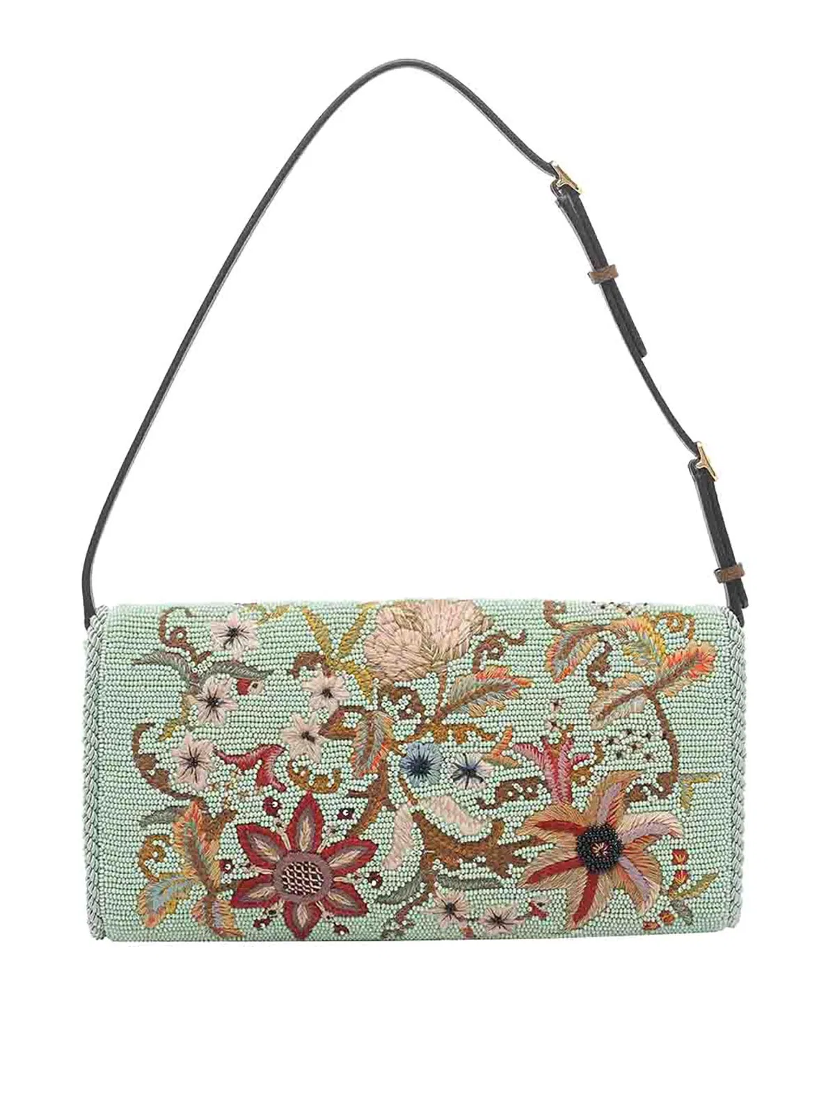 Valentino Garavani Small Embroidered Devain Clutch