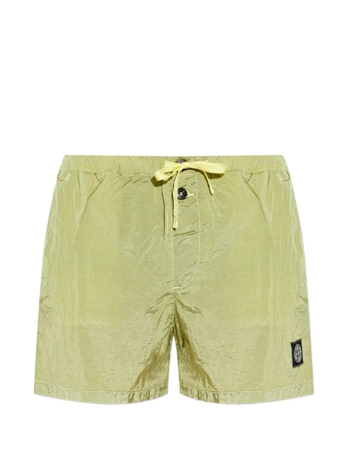 Stone Island Green Adjustable Drawstring Swimsuit